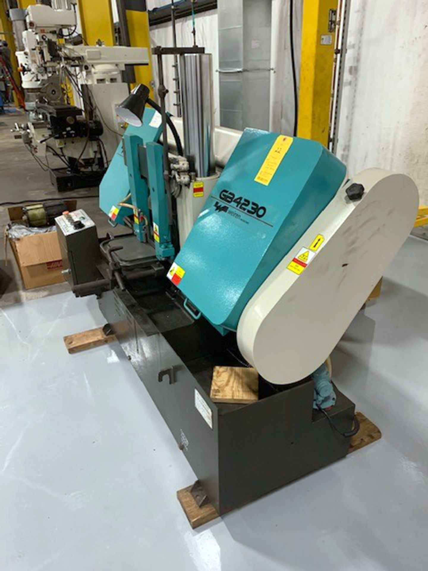 2014, 12" Weiren Model GB4230 Horizontal Bandsaw - Image 3 of 7