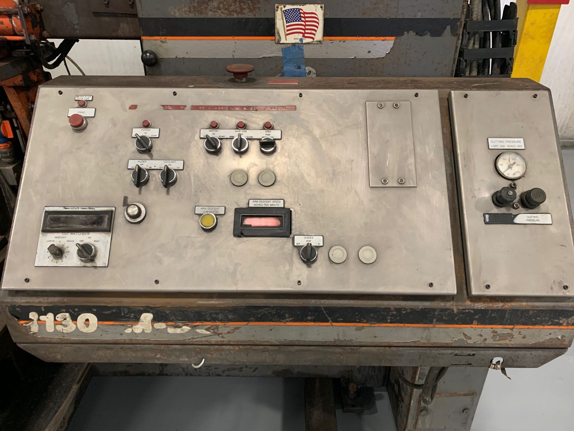 2000, HEM Model H130HM-DC Horizontal Bandsaw - Image 8 of 9