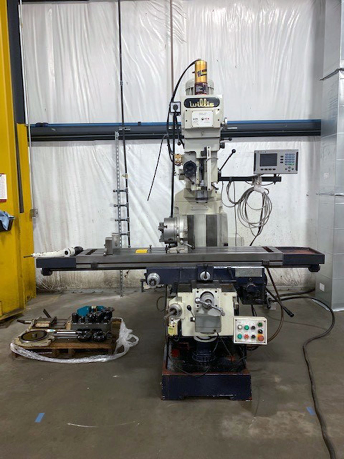 2007, 12" x 59" Willis Model 5000 VS Vertical Milling Machine