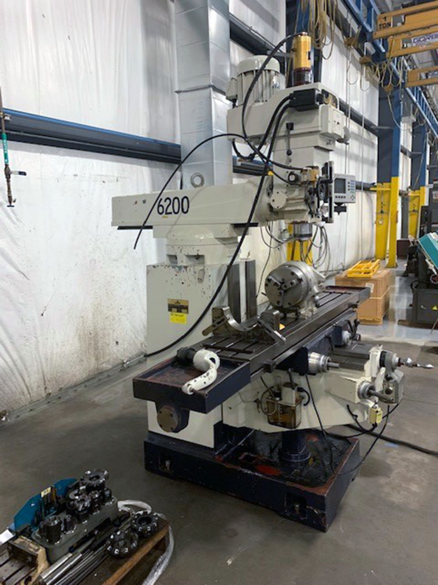 2007, 12" x 59" Willis Model 5000 VS Vertical Milling Machine - Image 2 of 6