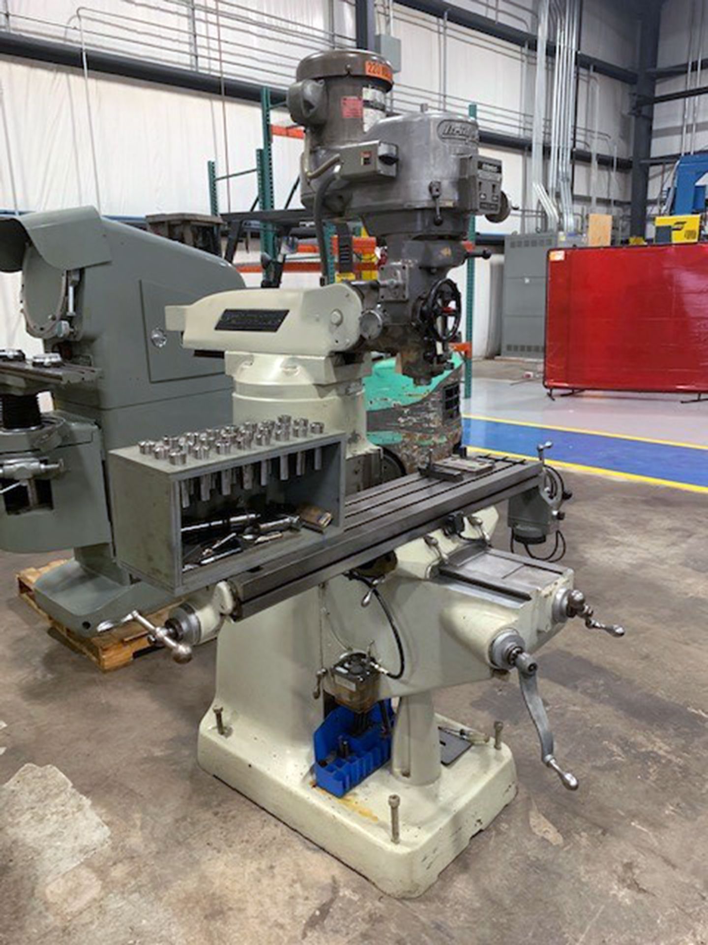 9" x 48" Bridgeport Series I Vertical Milling Machine - Image 4 of 6