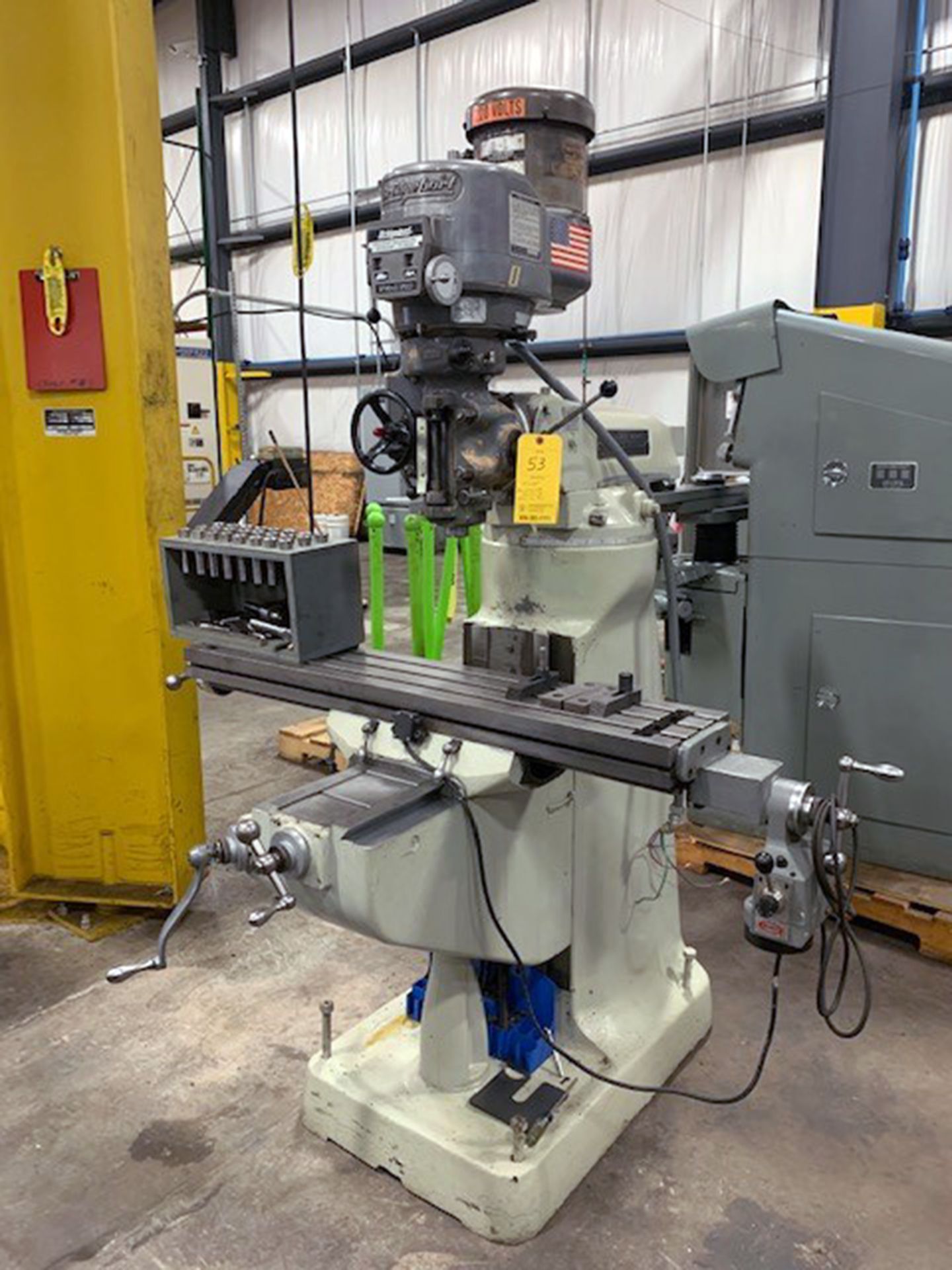 9" x 48" Bridgeport Series I Vertical Milling Machine - Image 5 of 6