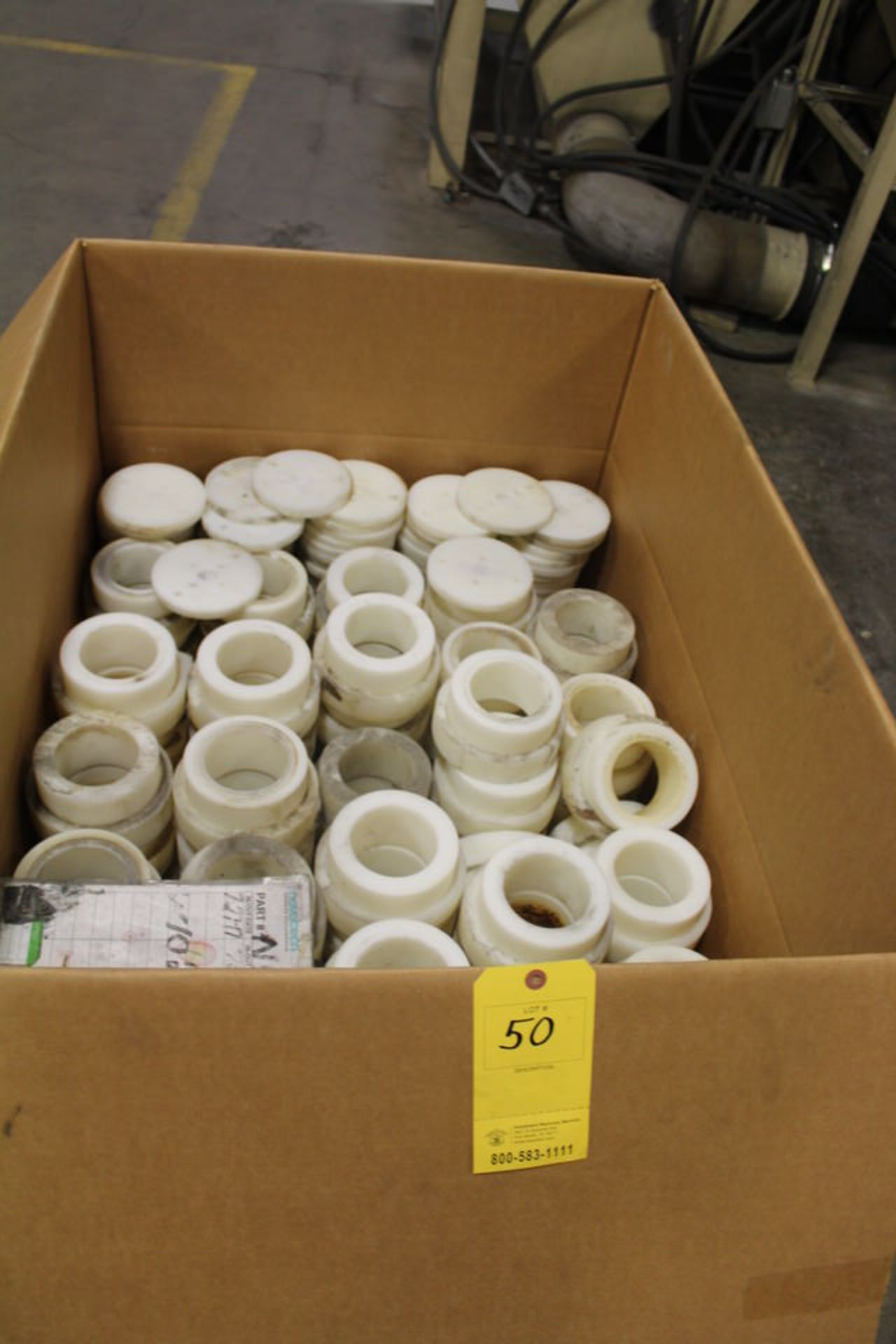 BOX CONT: FIBERGLASS SAND BLASTING PART HOLDERS