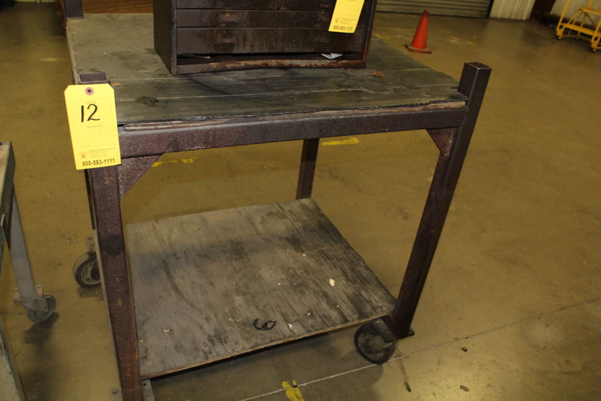 3' X 3" PORTABLE WORK TABLE