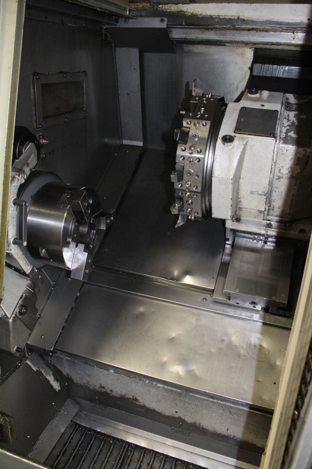 2005 OKUMA CAPTAIN  L370 CNC LATHE, KITAGAWA BL 210, 10" 3 JAW CHUCK 12 STATION TURRET - Image 3 of 6