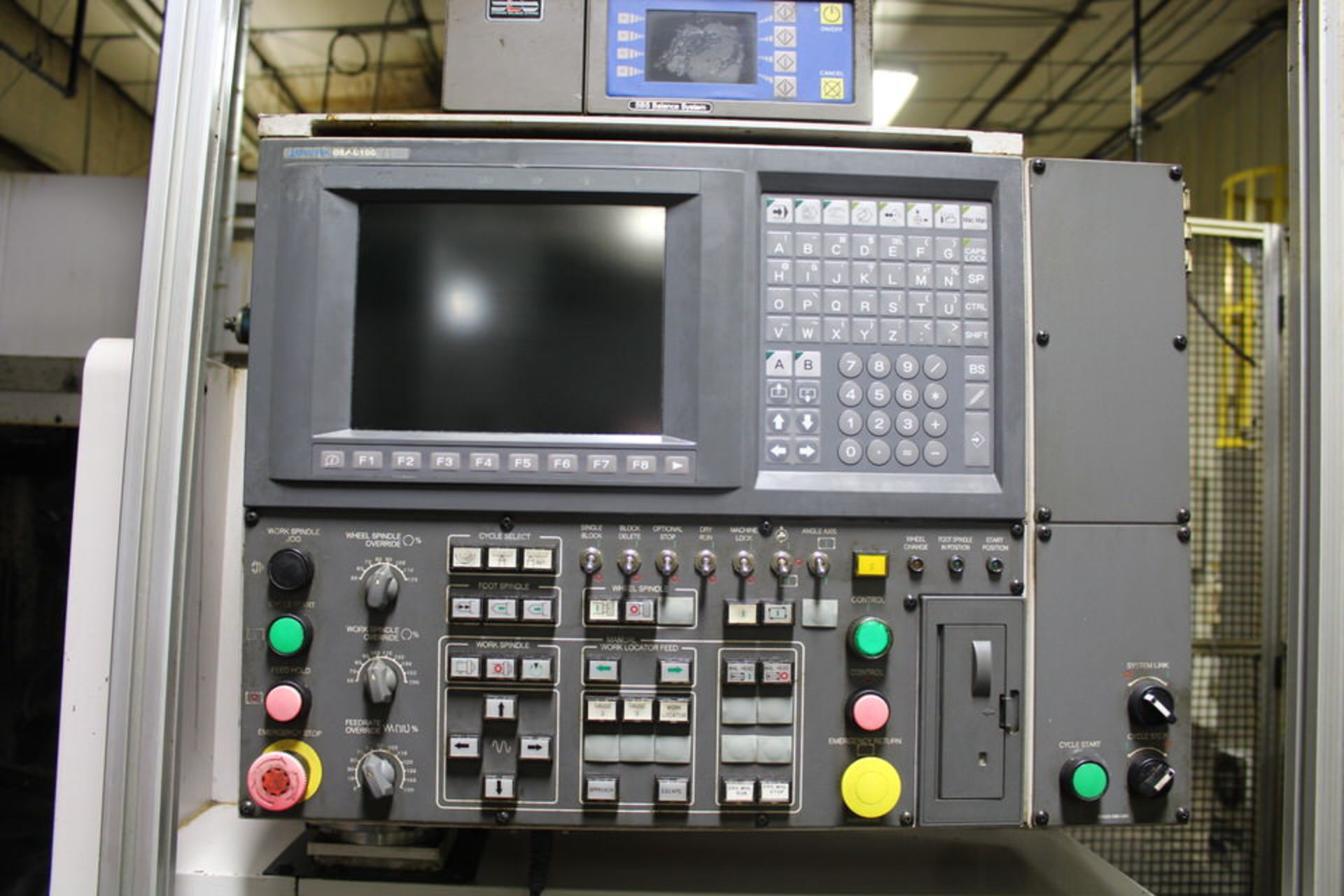 2006 OKUMA GA-26T CNC GRINDER W/ OKUMA OSP-U10G CTRL, 3" SPINDLE, 24" GRINDING WHEEL - Image 2 of 4