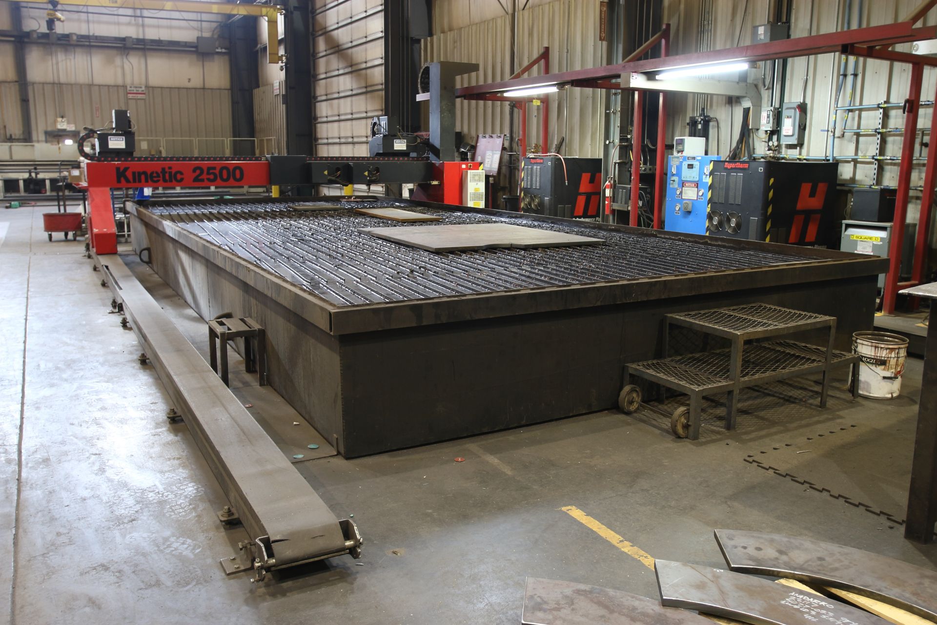 Kinetic Model K2500-DA 2,500-Watt CNC Plasma Cutting Table, S/N K2500DA-4975-208, Asset #000182, ( - Image 3 of 6