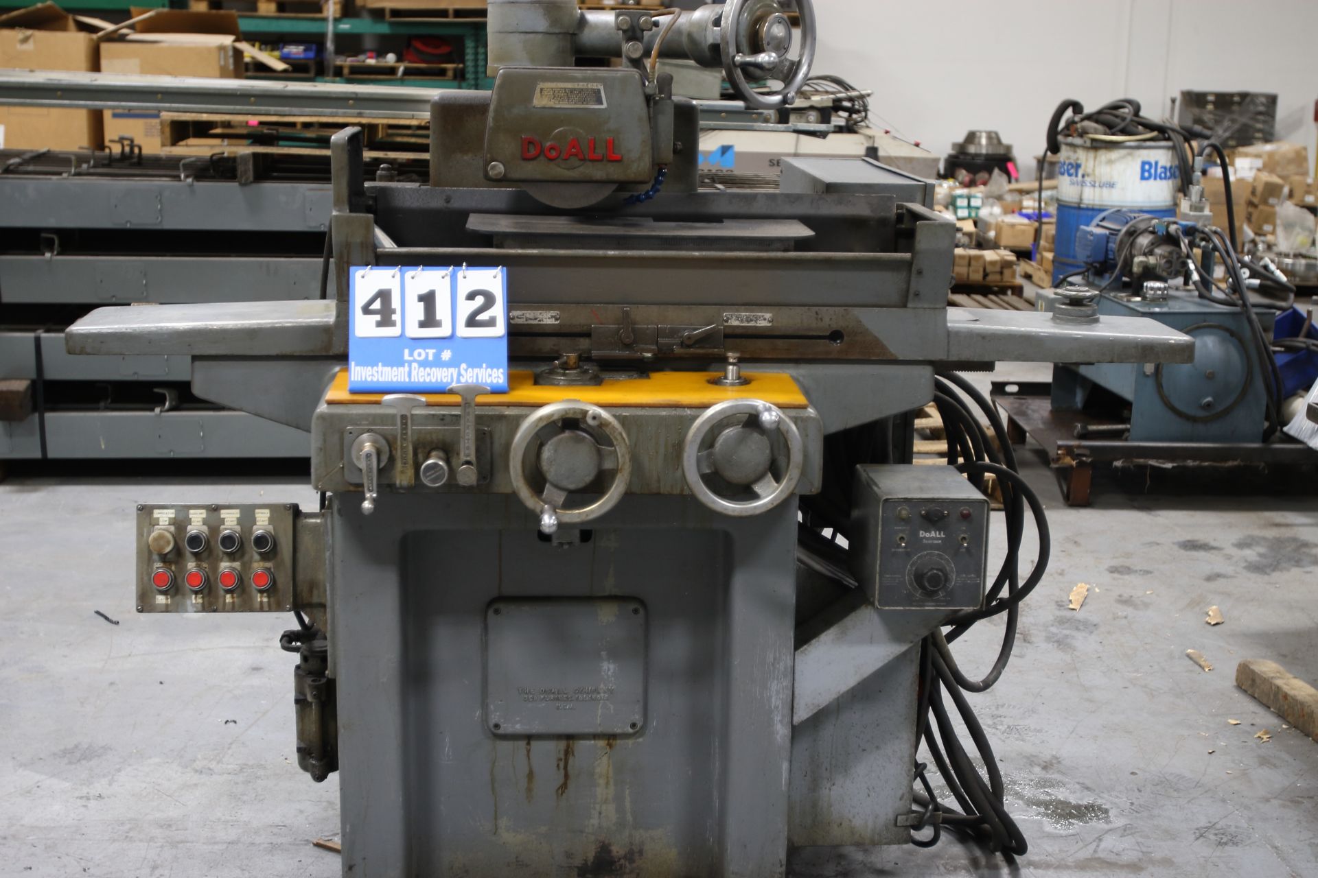 DoAll Model D618-7 6" x 18" Surface Grinder, S/N 219-66252, Asset #000104, (1966) ( LOCATION 4: