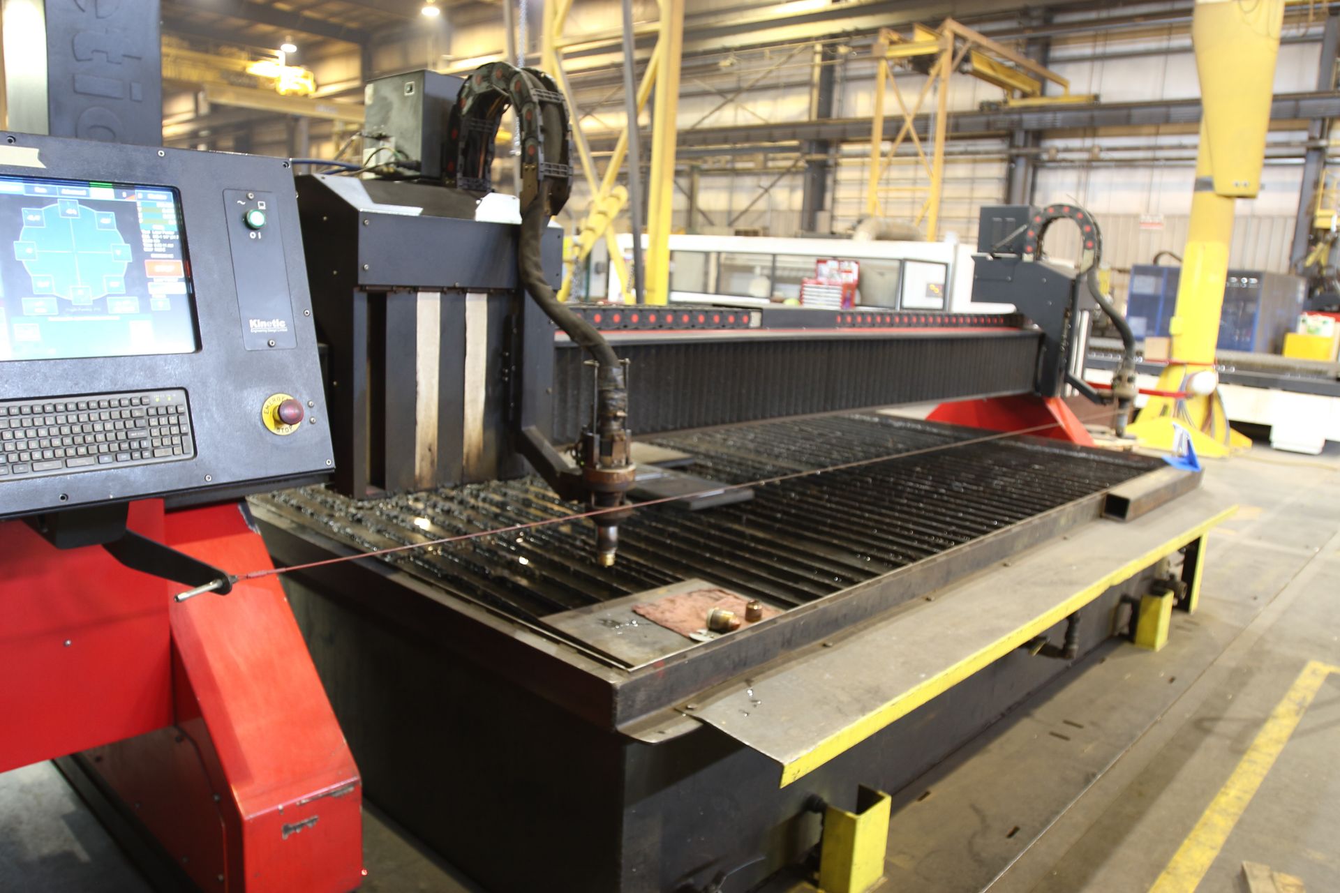 Kinetic Model K2500-DA 2,500-Watt CNC Plasma Cutting Table, S/N K2500DA-4975-208, Asset #000182, ( - Image 2 of 6