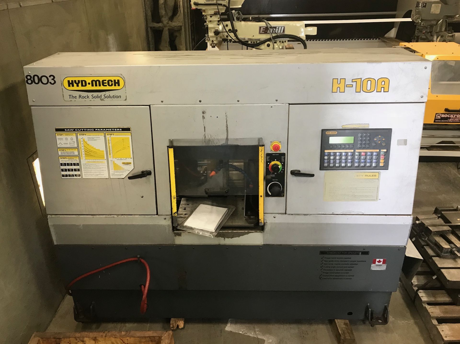 Hydmech H-10A Horizontal Band Saw