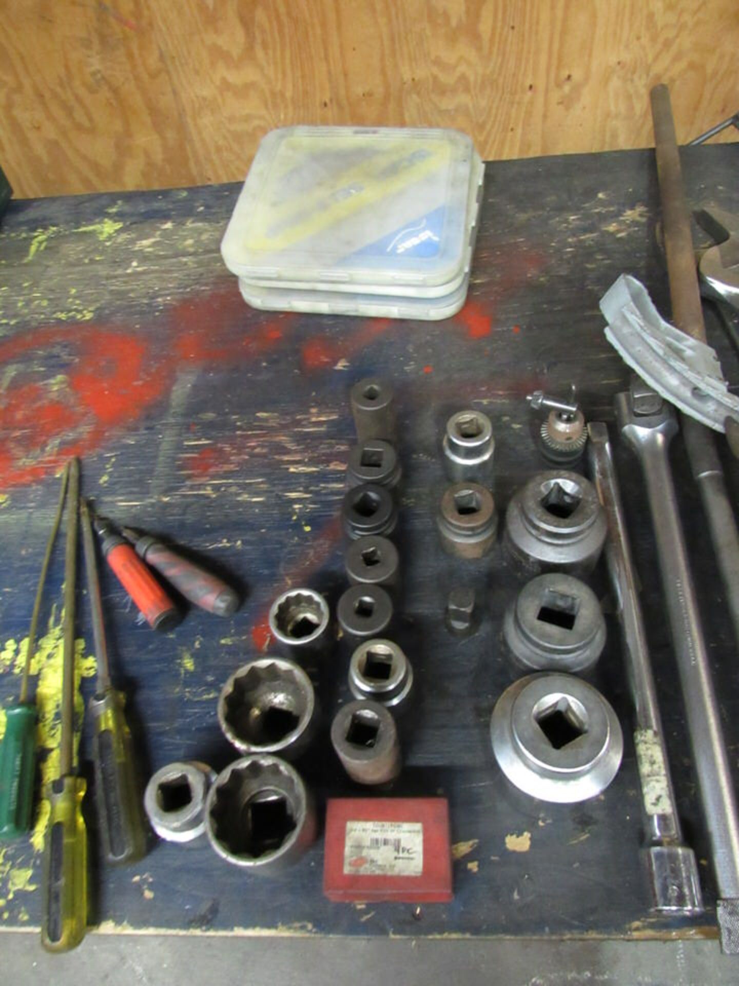 Table with Contents Tools Clamps Etc - Image 4 of 6