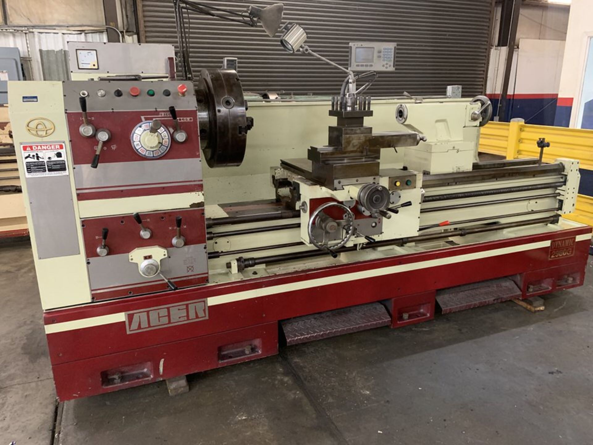 29" x 60" Acer Model 2960G Engine Lathe