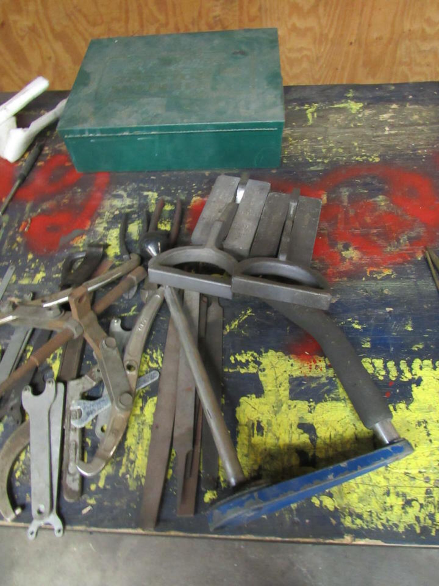 Table with Contents Tools Clamps Etc - Image 5 of 6