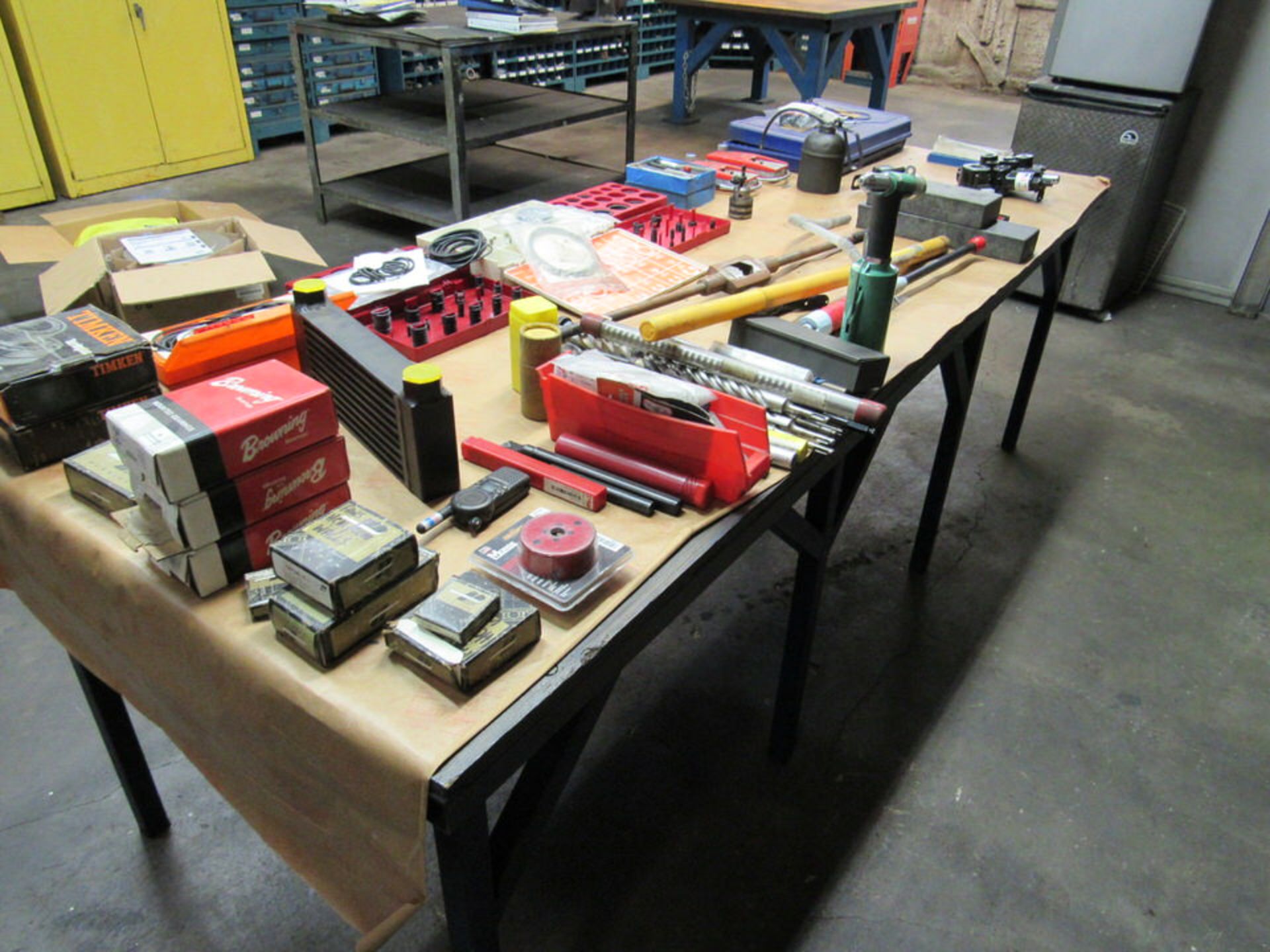 Table with Contents, inc. Tooling, Etc - Image 3 of 12