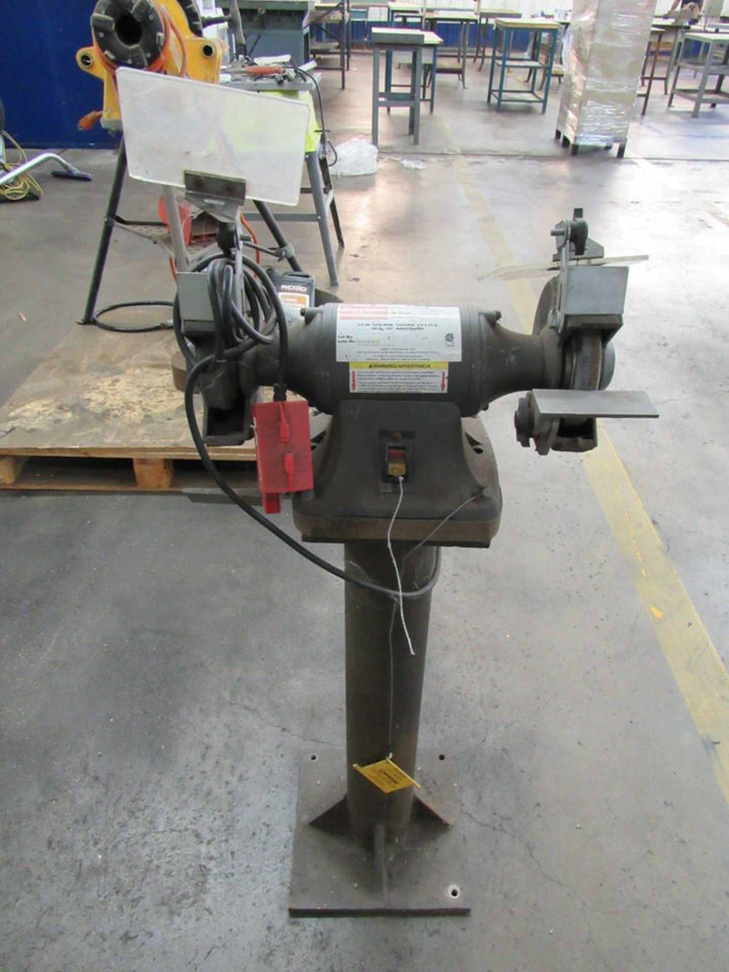 Dayton Model 2LKR6 6" Double End Pedestal Grinder