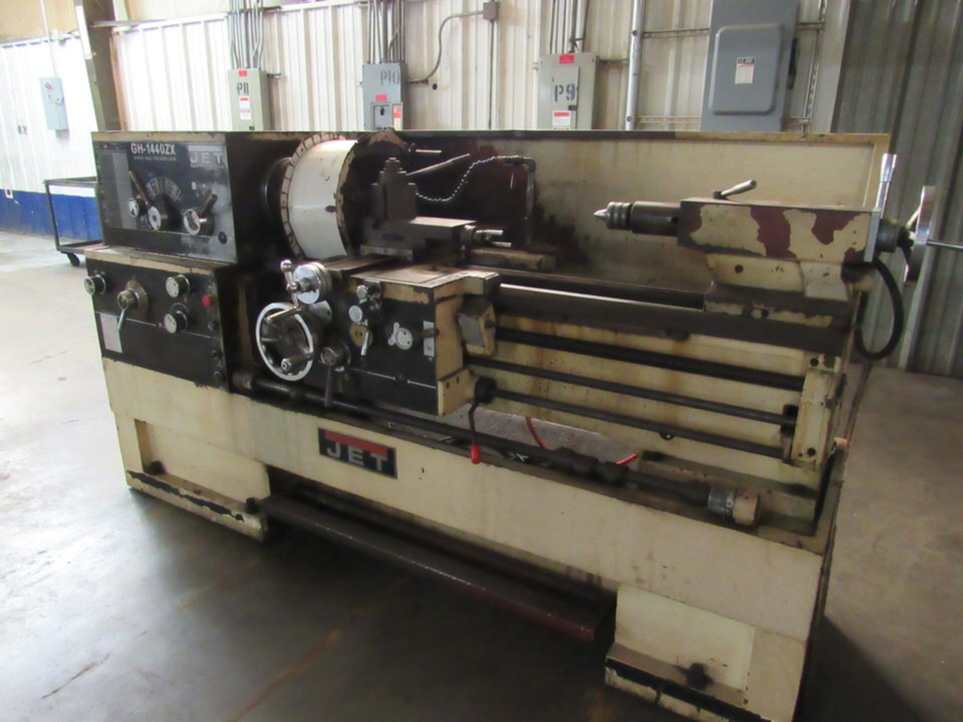 14" x 40" Jet Model GH-1440-ZX Engine Lathe, new 2009, S/N 000904zx216 - Image 3 of 7