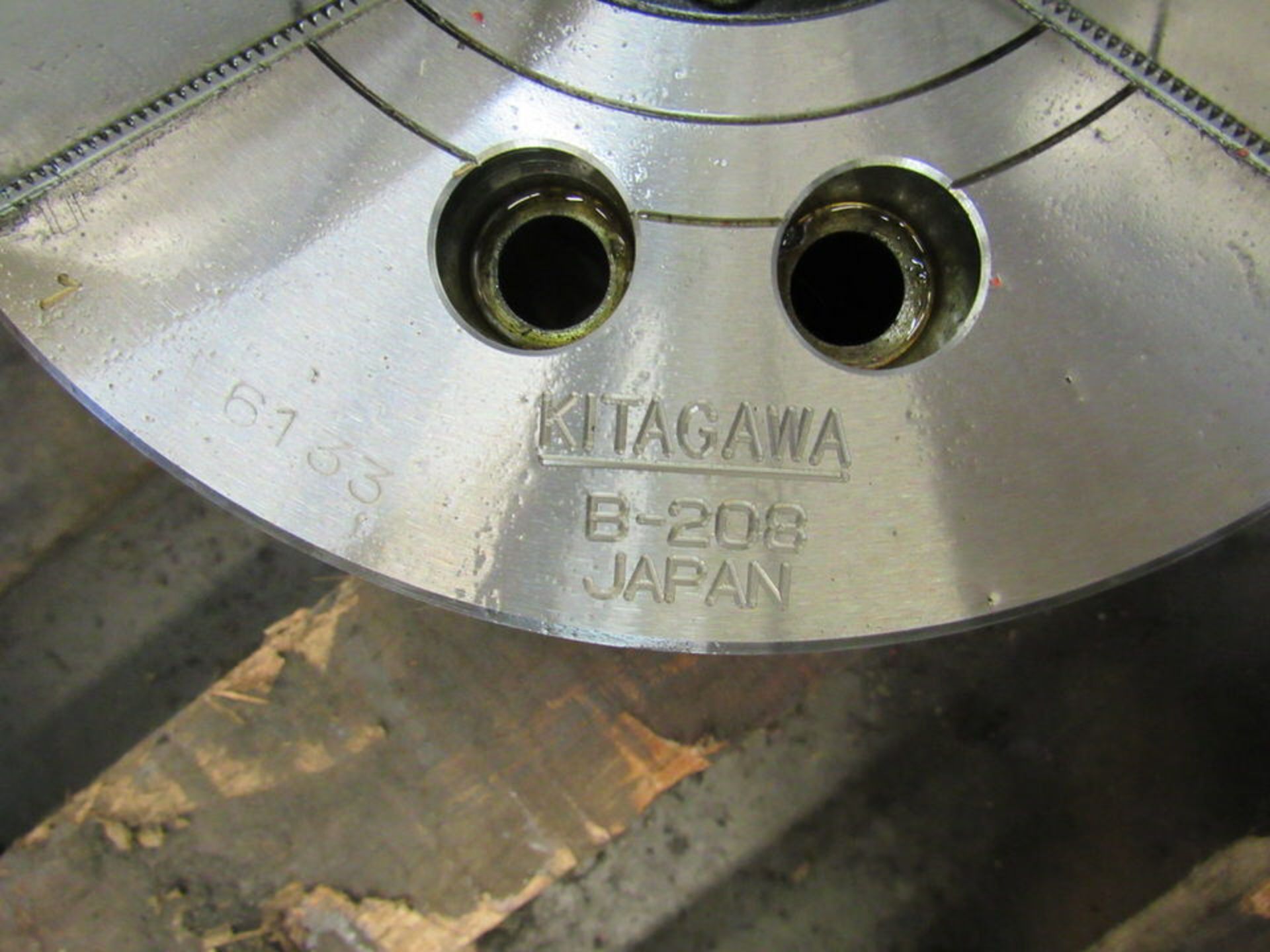 8" Kitigawa B-208 3-Jaw Chuck #2 - Image 3 of 4