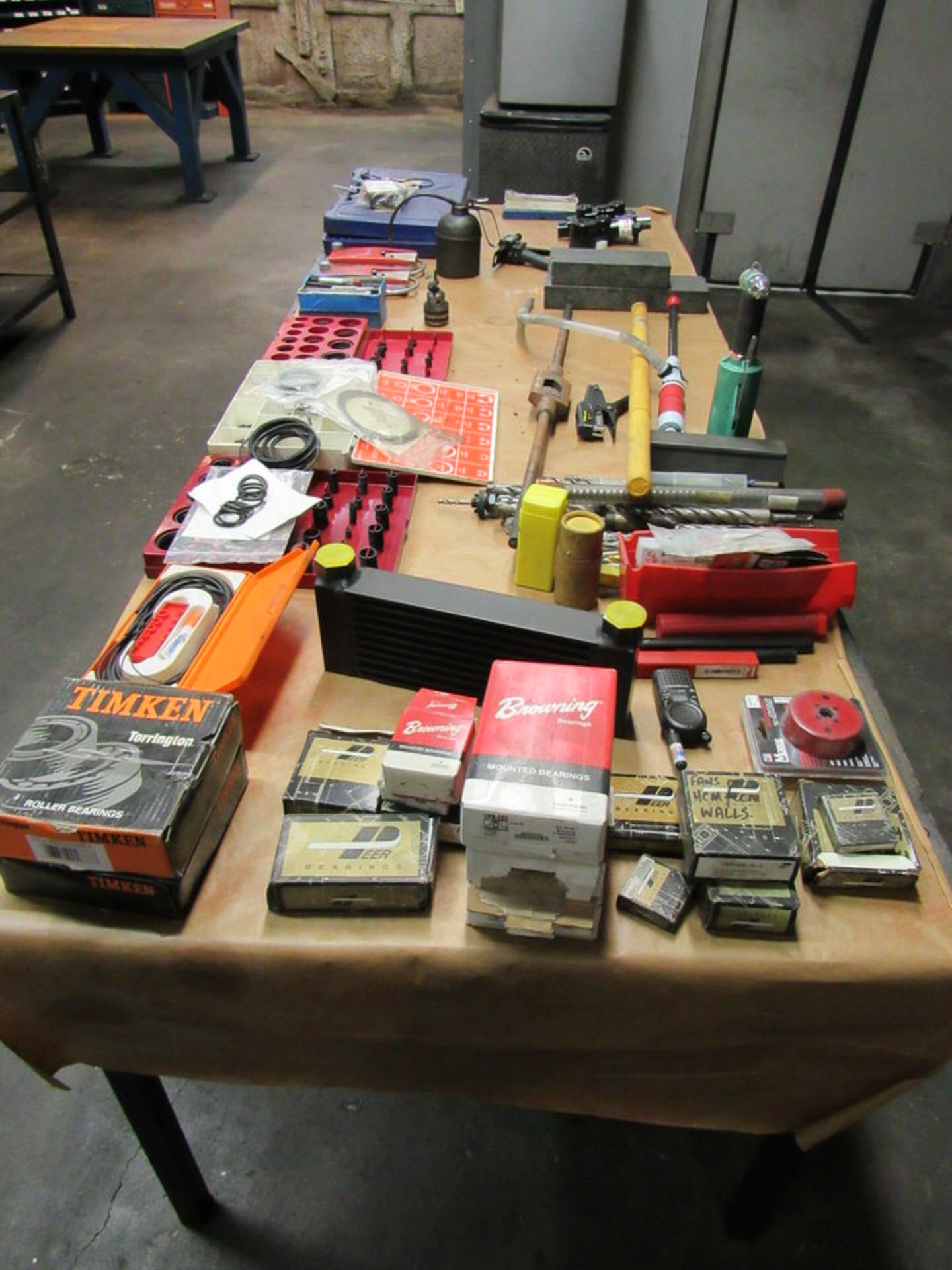 Table with Contents, inc. Tooling, Etc - Image 2 of 12