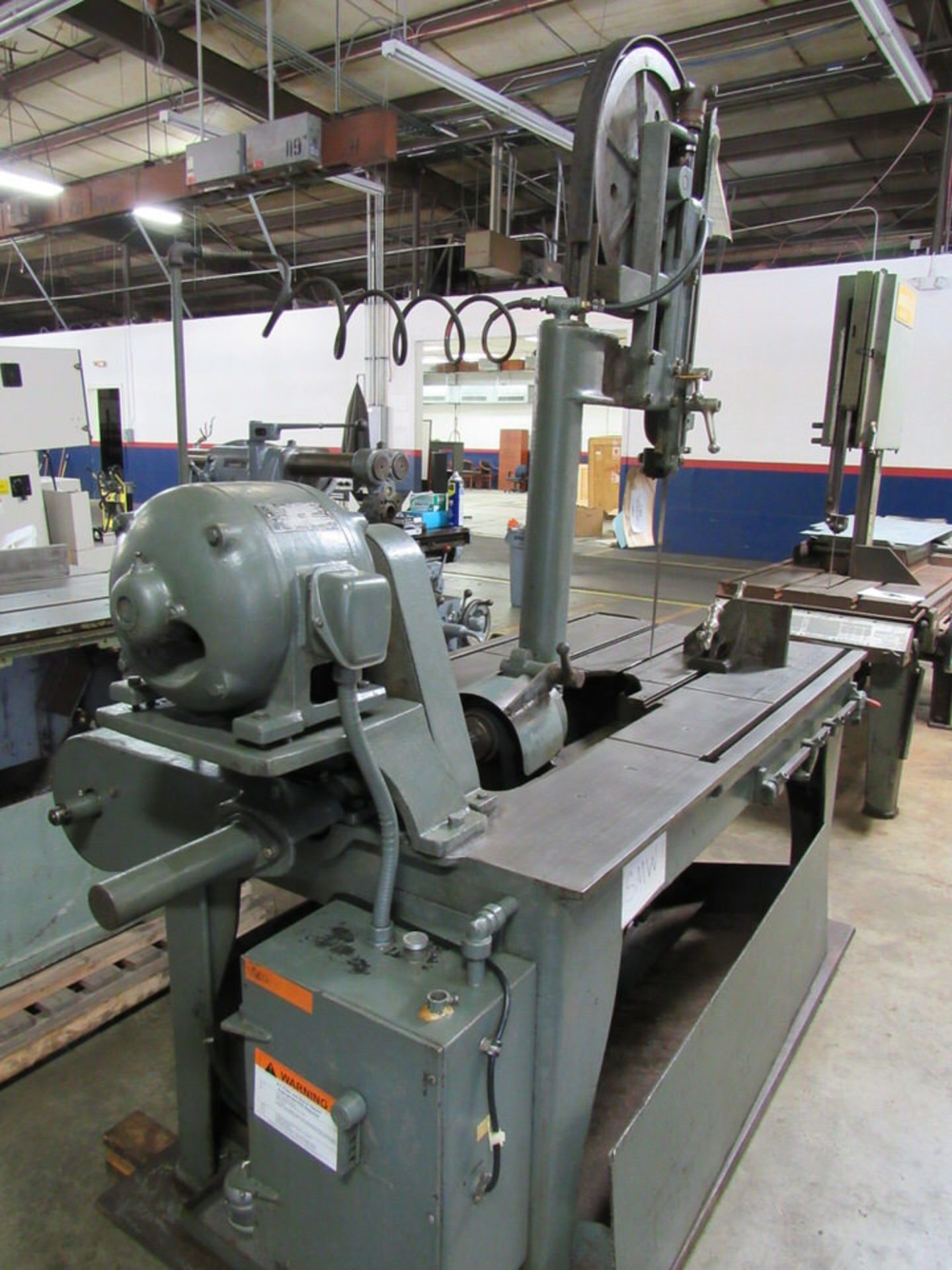 Marvel No. 8 Mark I Tilt Frame Vertical Bandsaw - Image 2 of 6