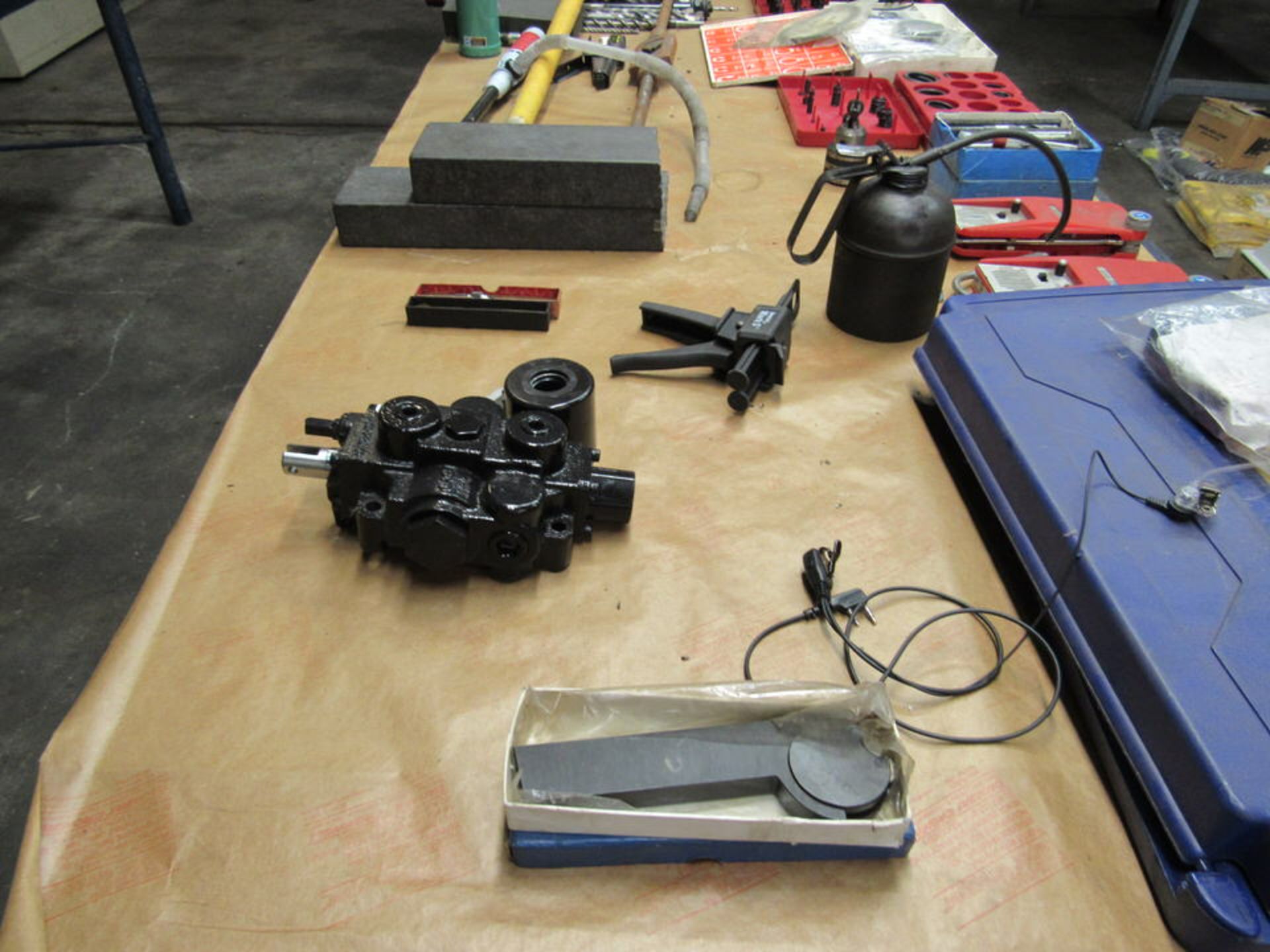 Table with Contents, inc. Tooling, Etc - Image 10 of 12