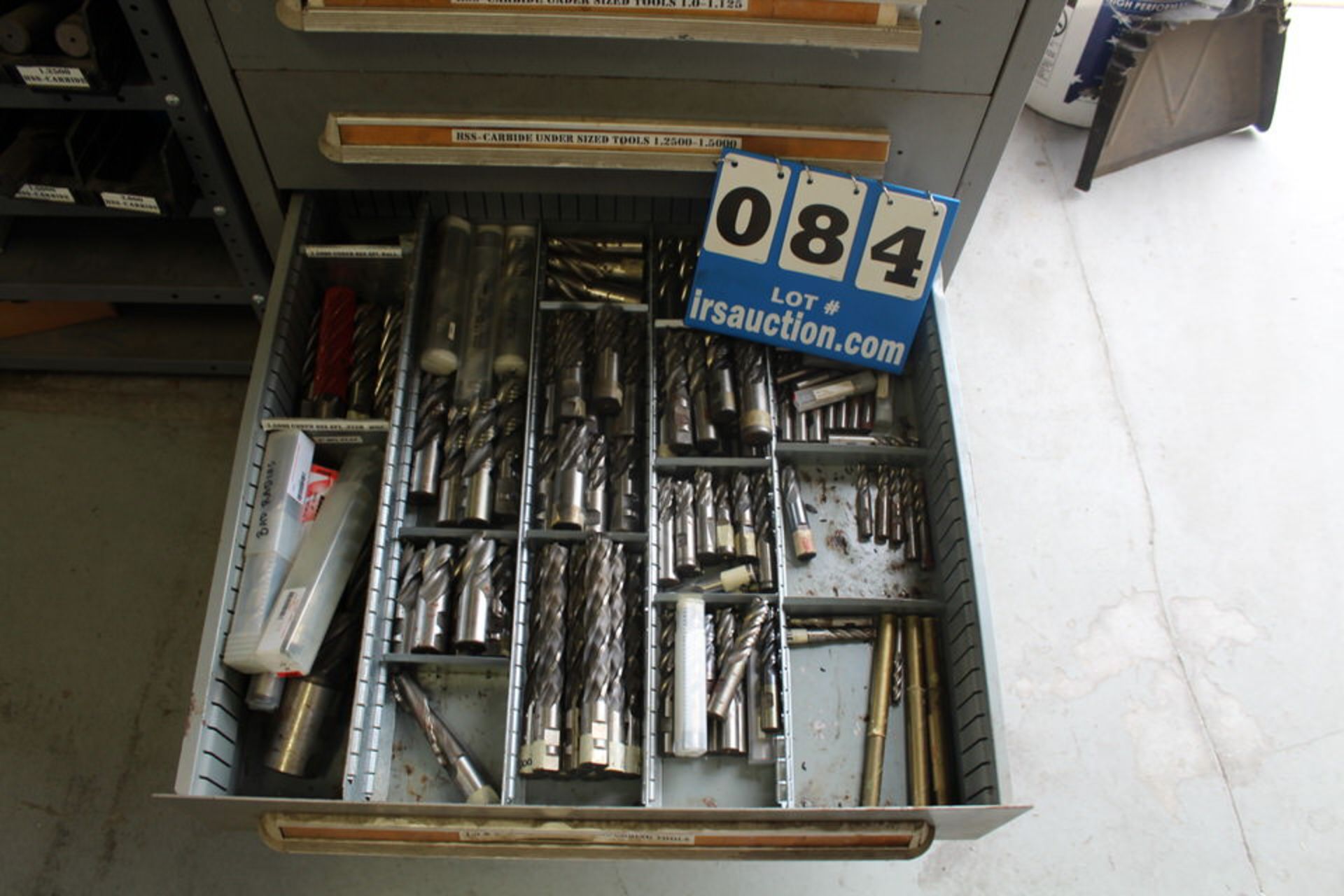 LYON 11 DRAWER TOOL CABINET, DRILL REAMERS - Image 12 of 12