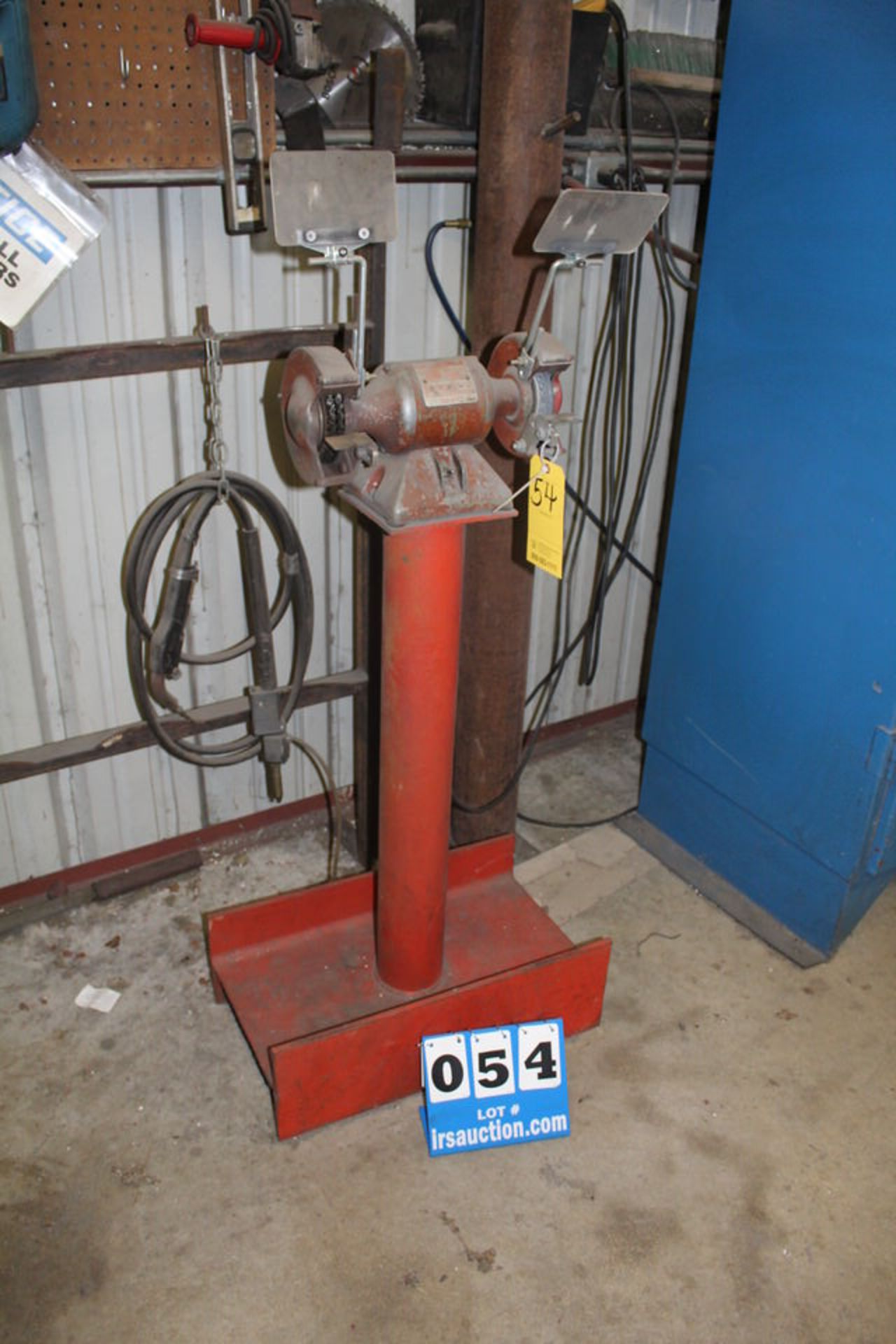 BALDOR DOUBLE END PEDESTAL GRINDER, 1/3HP