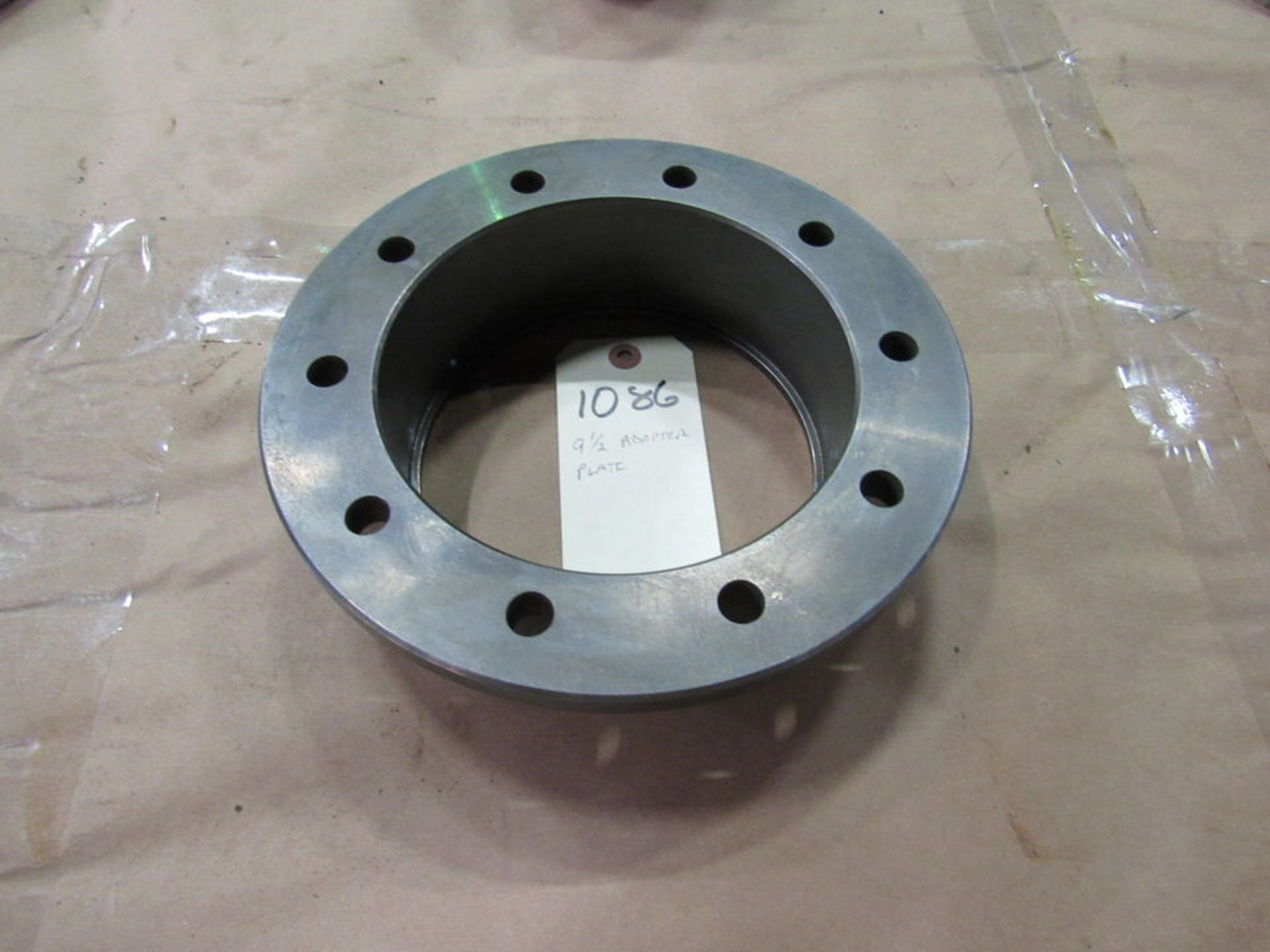 9-1/2" Adapter Plate, 6-1/2" through hole (LOCATION: 3603 Melva Street, Houston TX 77020)