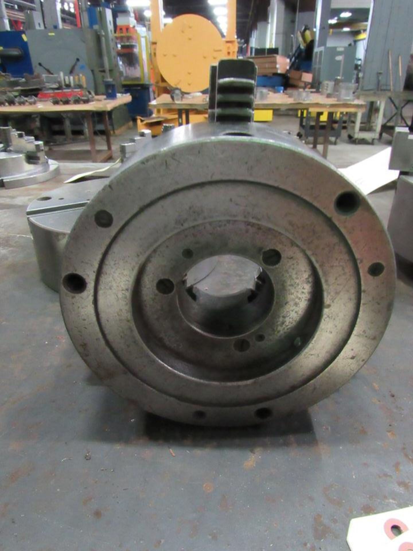 8.25" 3-Jaw Chuck, 2.375" through hole, flat back, S/N NA (LOCATION: 3603 Melva Street, Houston TX - Image 3 of 3