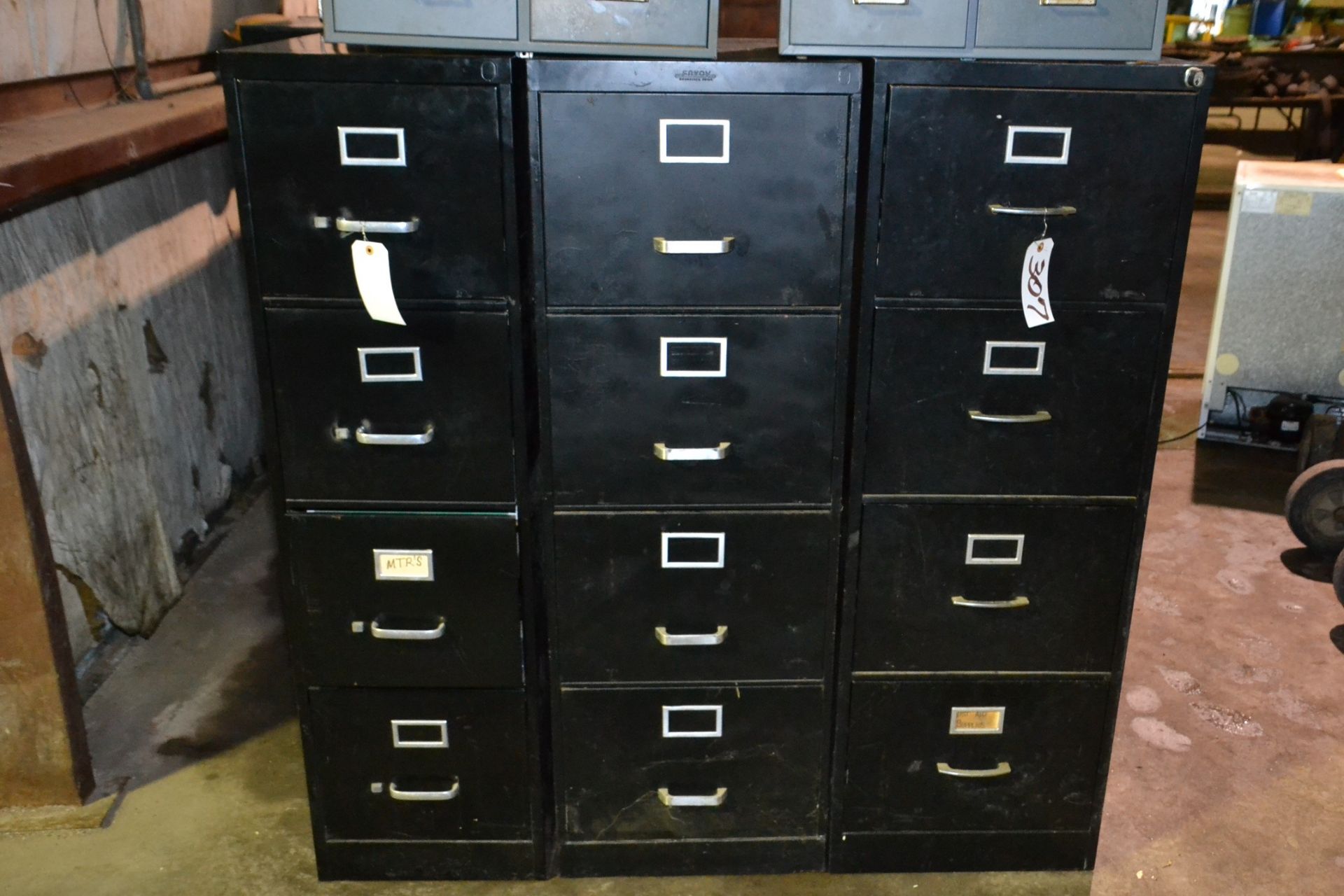 LOT (3) FILE CABINETS, (2) LEGAL (1) LETTER 4 DRAWER (LOCATION: 2622 Martinville Dr, Houston TX