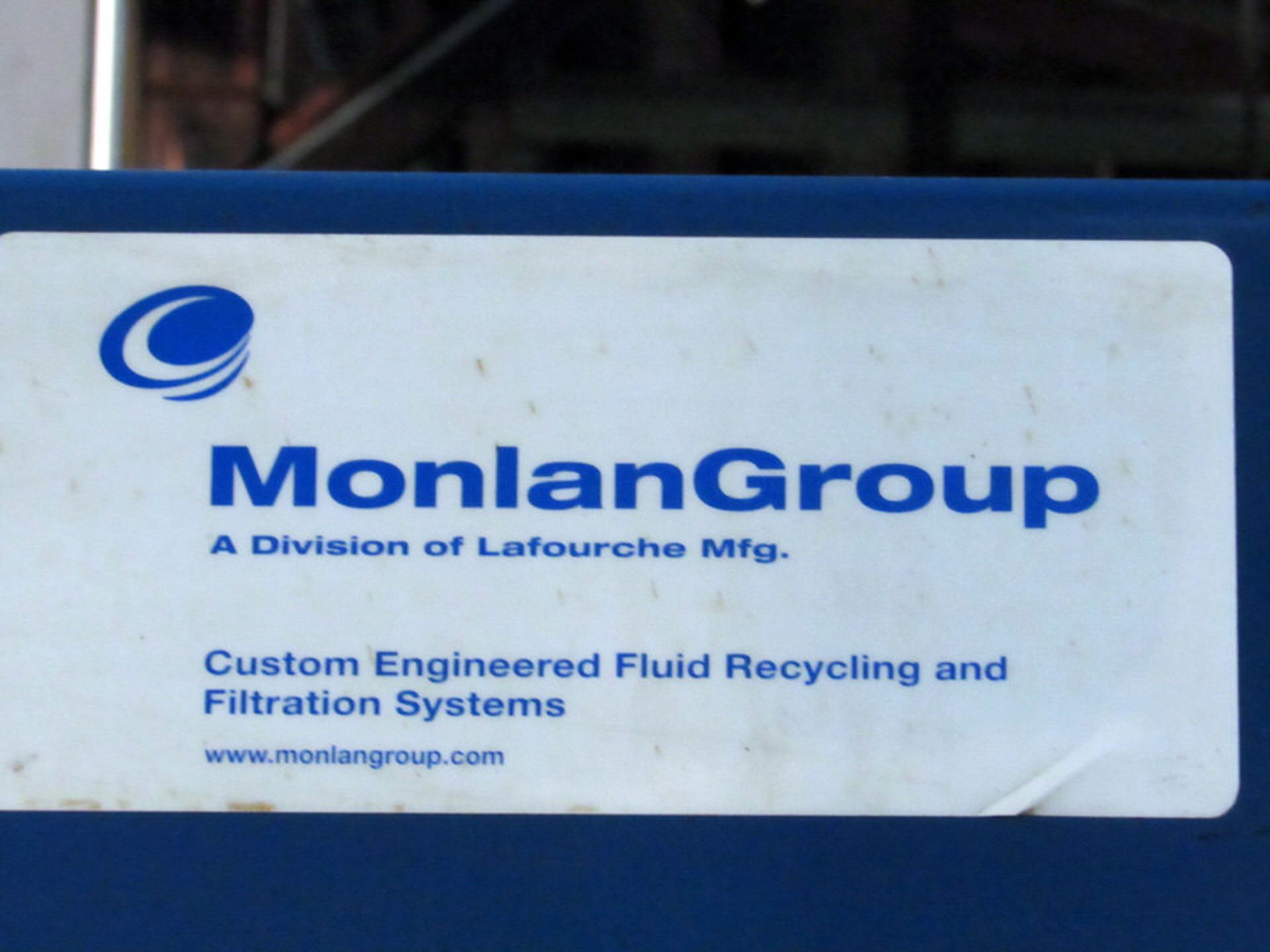 2000 Gallon Monlan (Prab) Model DF1500 Drum Type Coolant System with Paper Filtration System, 2000 - Image 13 of 13