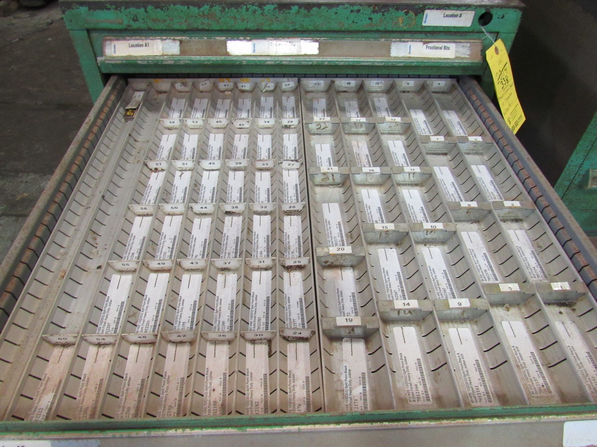 Maintenance Room Cabinet, 10 drawers (Some drawers labled, not readable from photos) Note: Some - Image 3 of 11