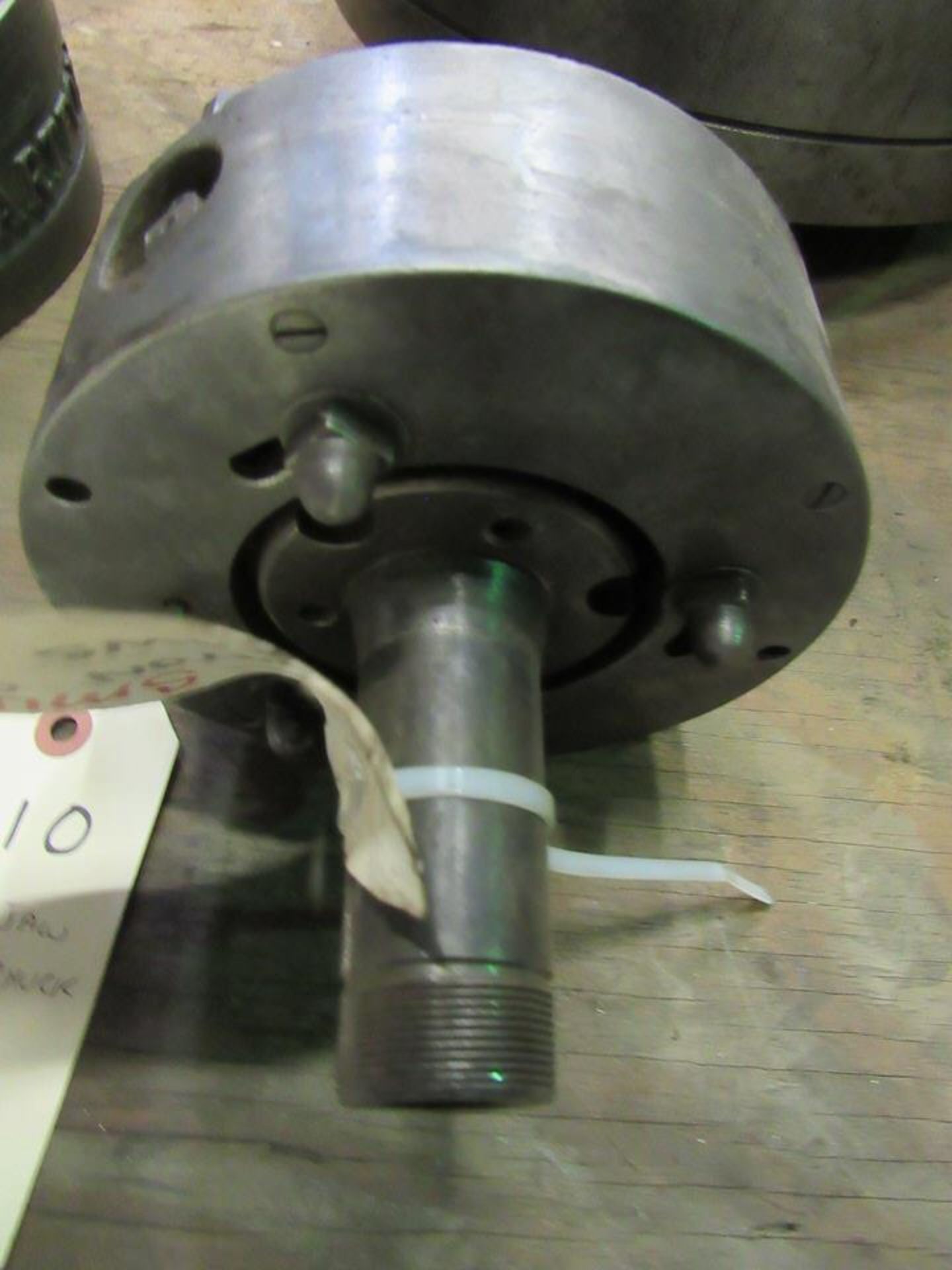 6" 3-Jaw Horton Chuck, 1" through hole, flat back, S/N NA (LOCATION: 3603 Melva Street, Houston TX - Image 2 of 2