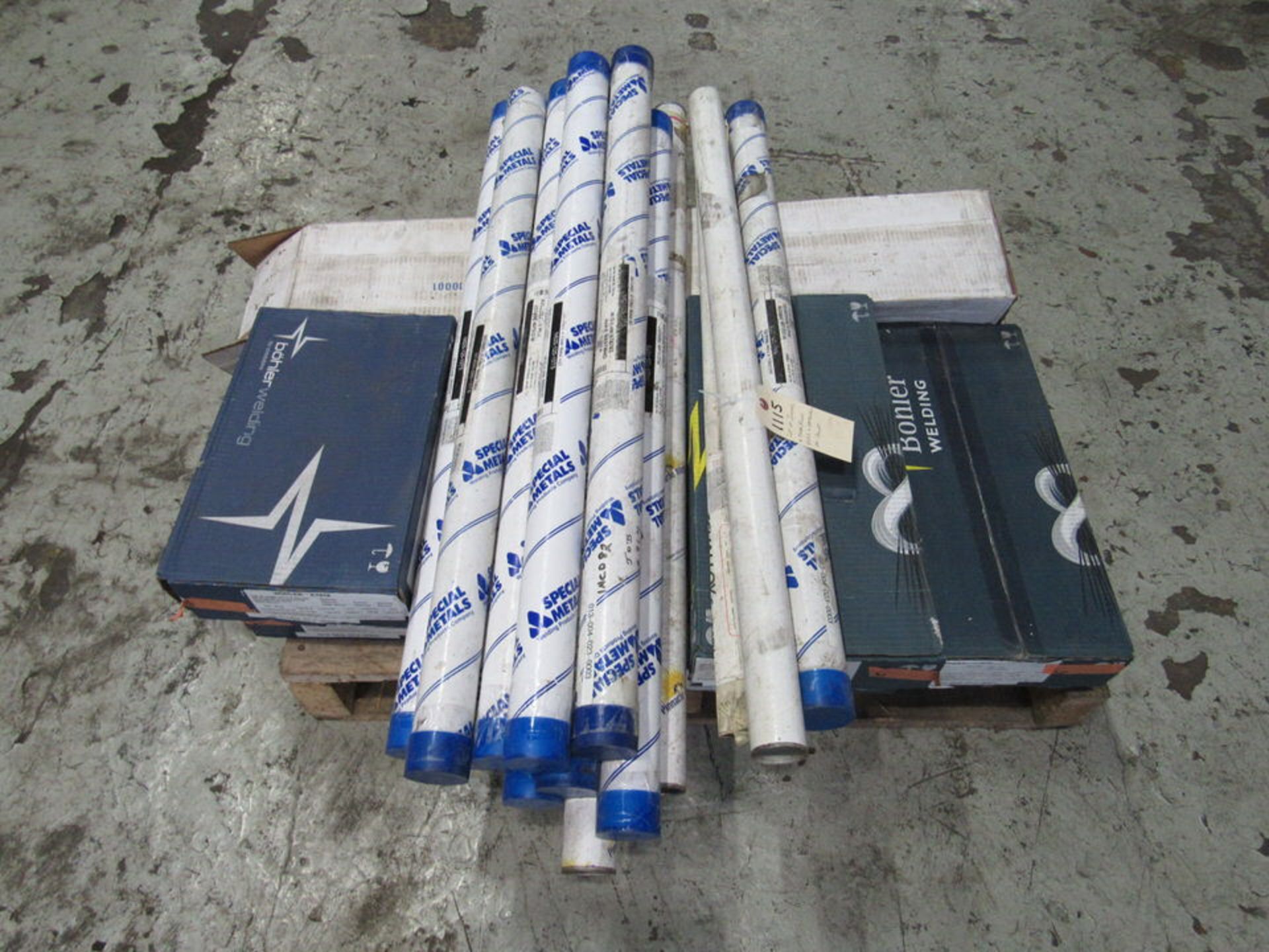 Lot of Inconel and Other Alloy Welding Rods on Pallet, [Special Materials, Inconel 740H, 0.093" - Image 2 of 10