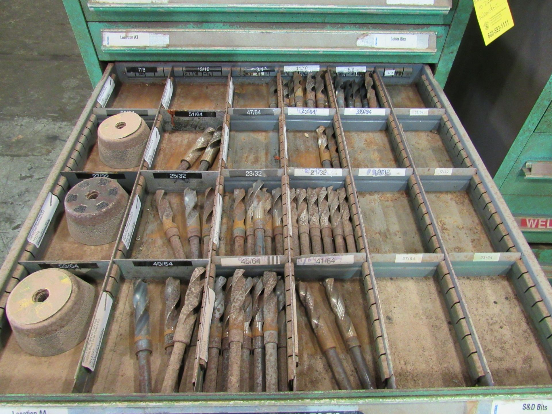 Maintenance Room Cabinet, 10 drawers (Some drawers labled, not readable from photos) Note: Some - Image 5 of 11