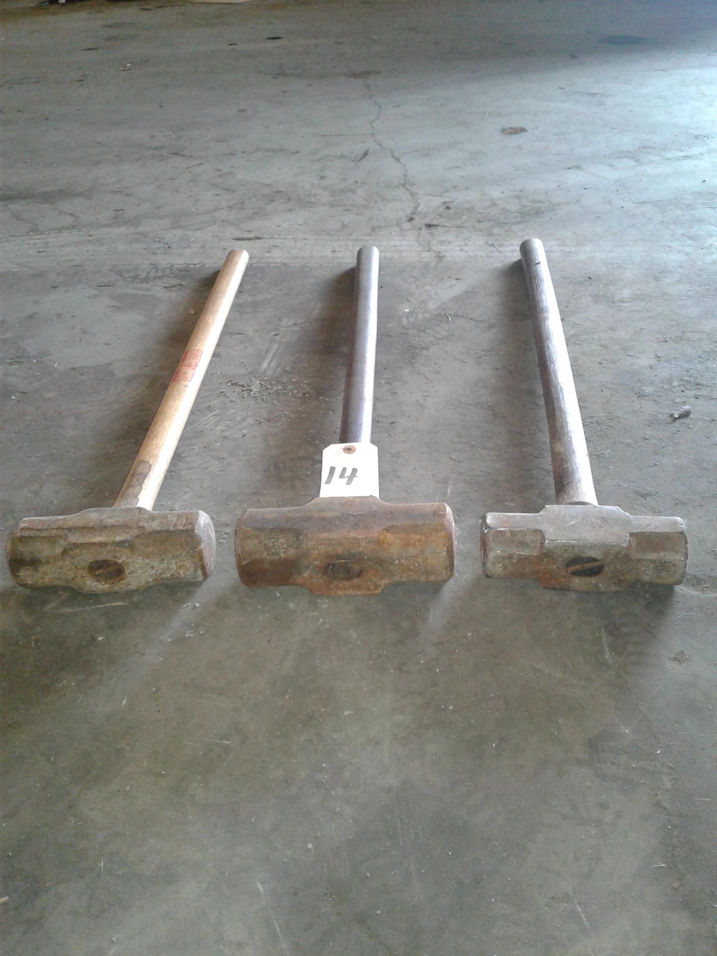 LOT (3) SLEDGE HAMMERS (LOCATION: 2622 Martinville Dr, Houston TX 77017)