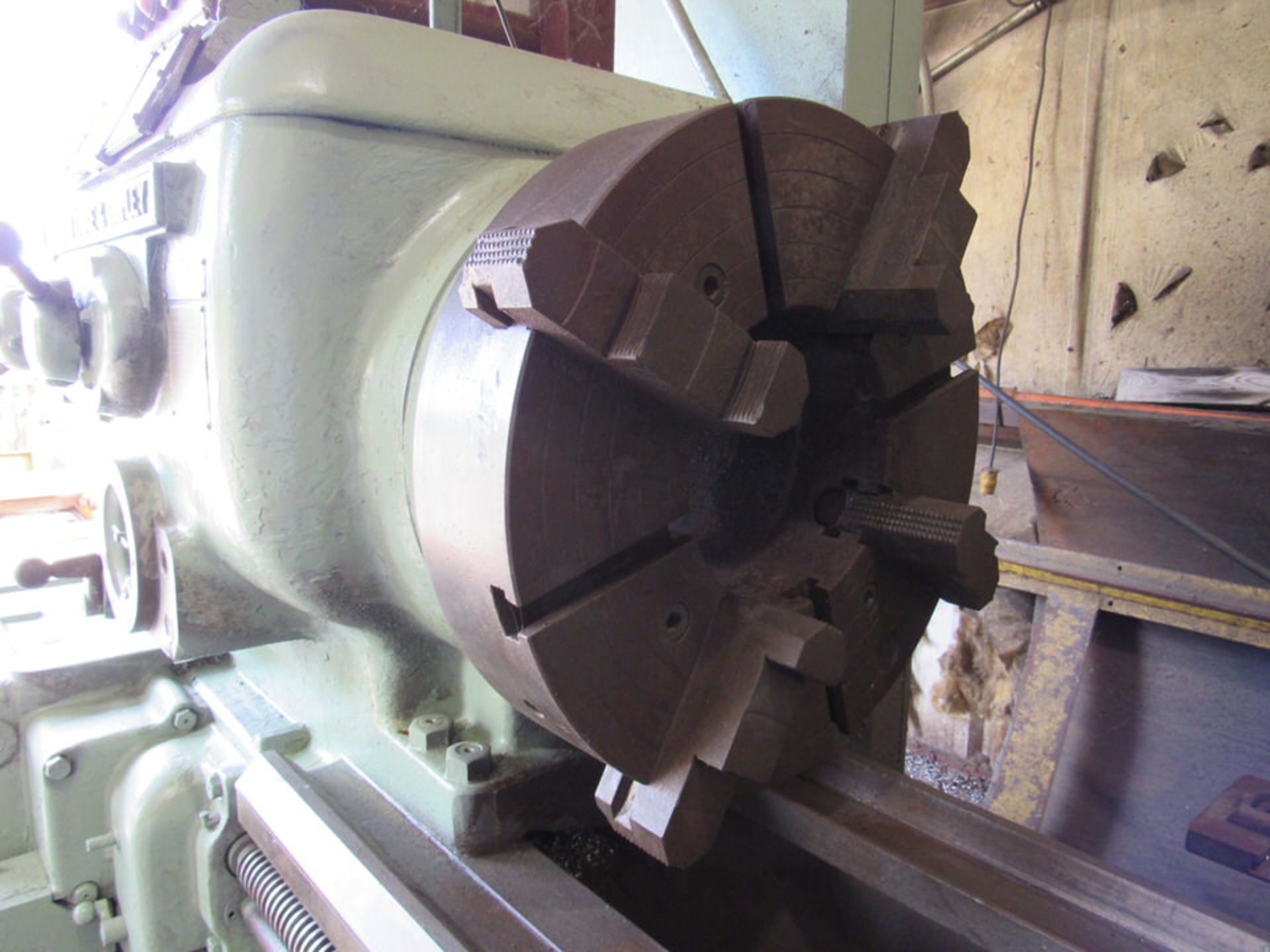Lodge & Shipley 25" Standard Engine Lathe, 24" swing, 144" bed length, 21" 4-jaw front and rear - Image 7 of 14