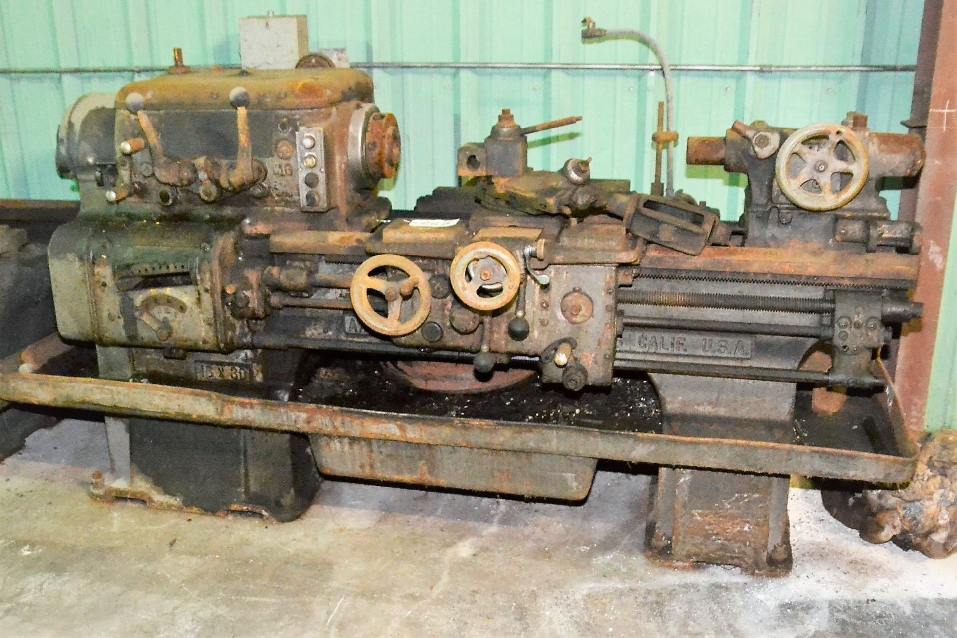 AXELSON ENGINE LATHE, 16” X 30” , S/N 3931, (PARTS MACHINE) (LOCATION: 2622 Martinville Dr,