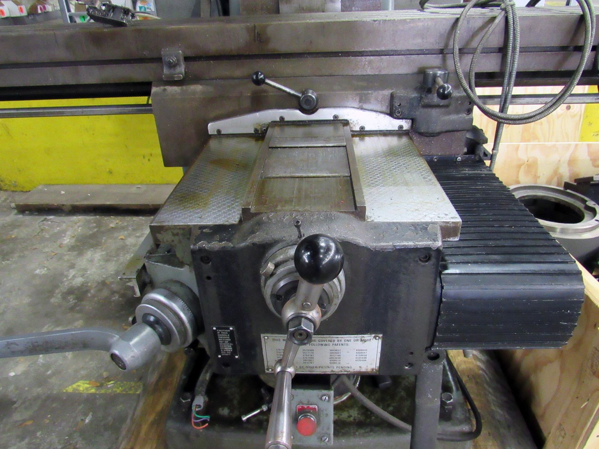 11" x 58" Bridgeport Series II Vertical Milling Machine, 11" x 58" table, 3 T-slots, 30" table cross - Image 7 of 9