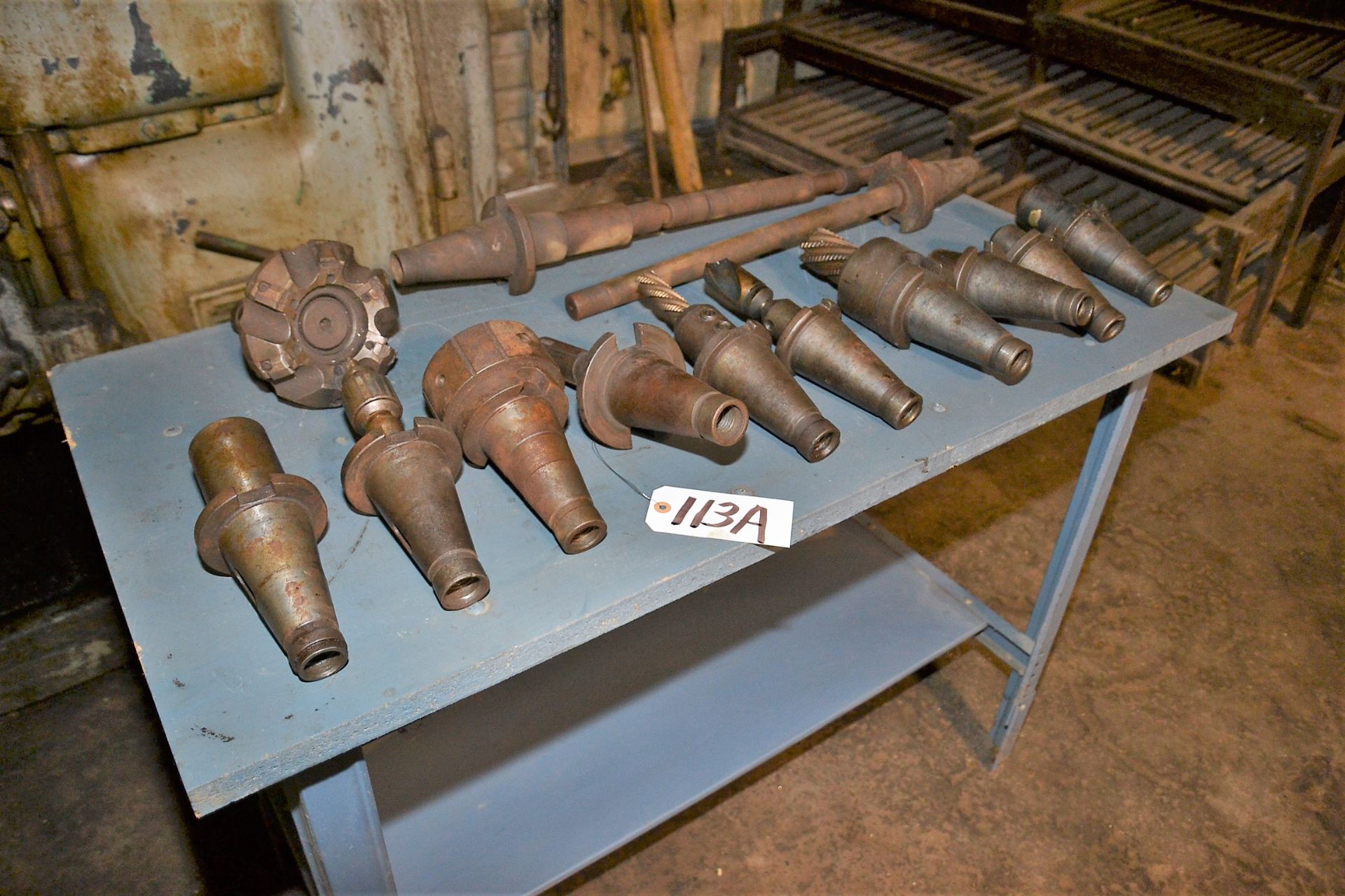 LOT 50 TAPER TOOLING TOOL HOLDERS AND MILLING ARBORS (LOCATION: 2622 Martinville Dr, Houston TX