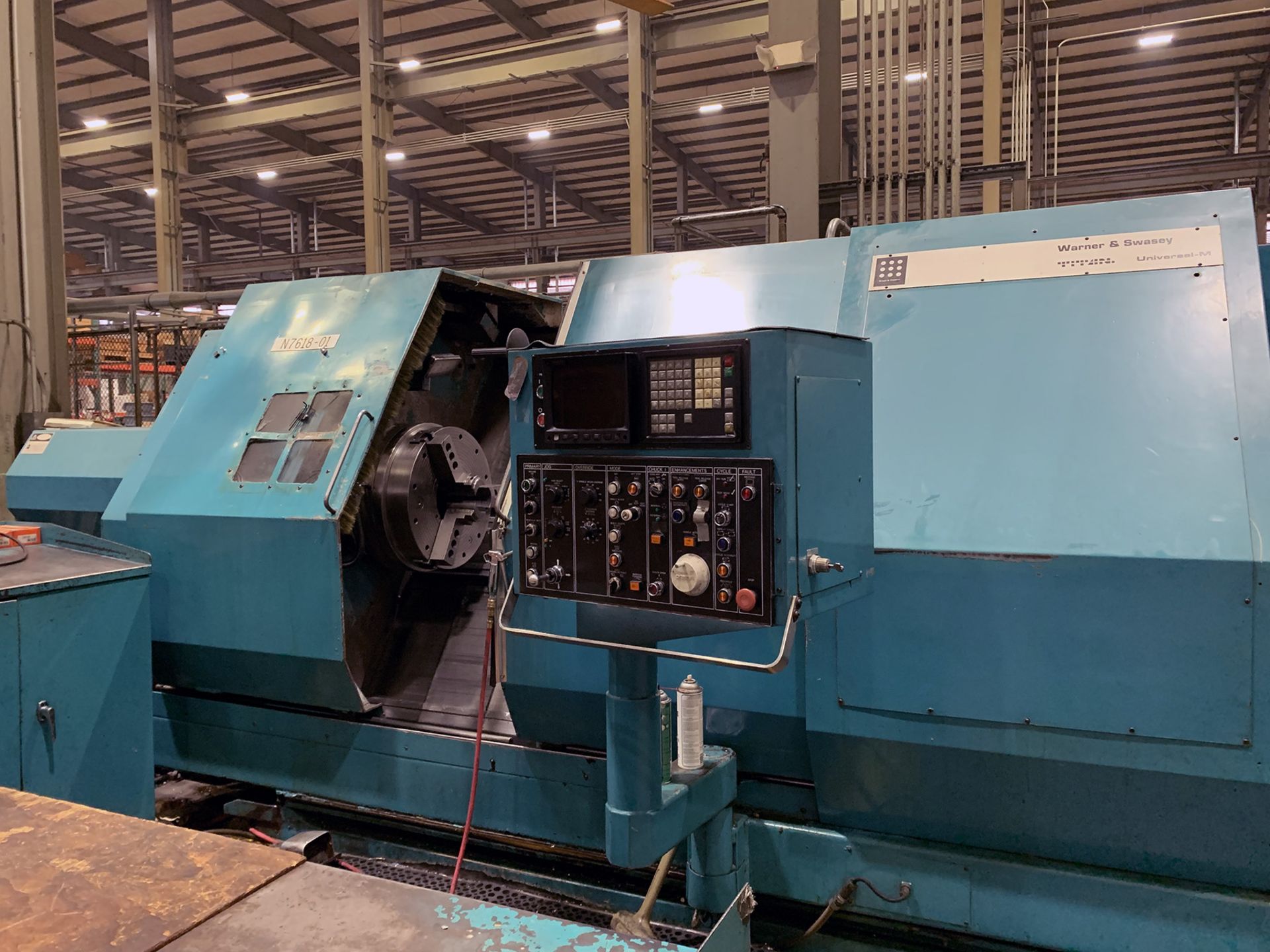 Warner & Swasey CNC Titan Mill/Turn Lathe, new 1986, installed 2000, 29" swing over bed, 18.5"
