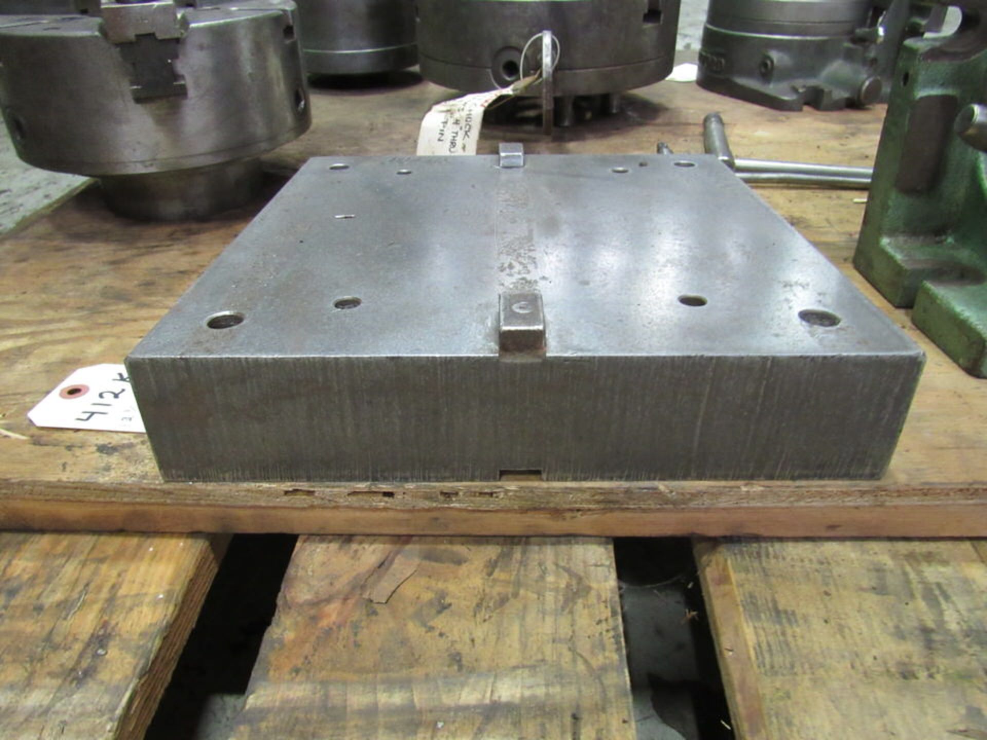 12-3/8" x 12-1/4" x 2-1/2" Steel Fixture Plate (LOCATION: 3603 Melva Street, Houston TX 77020) - Image 3 of 3