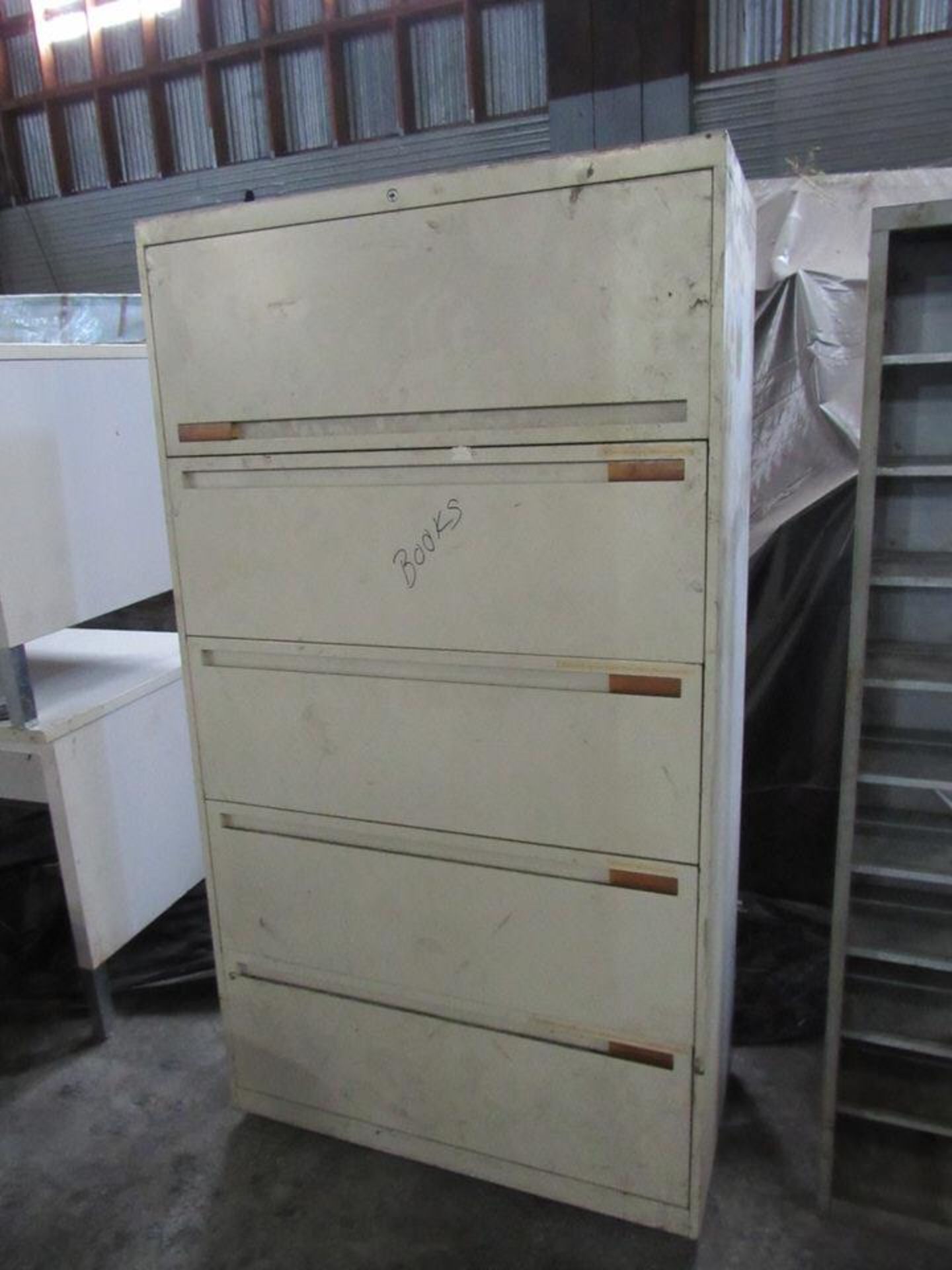 4 Drawer / 1 Shelf Metal Filing Cabinet (LOCATION: 3603 Melva Street, Houston TX 77020) - Image 4 of 4