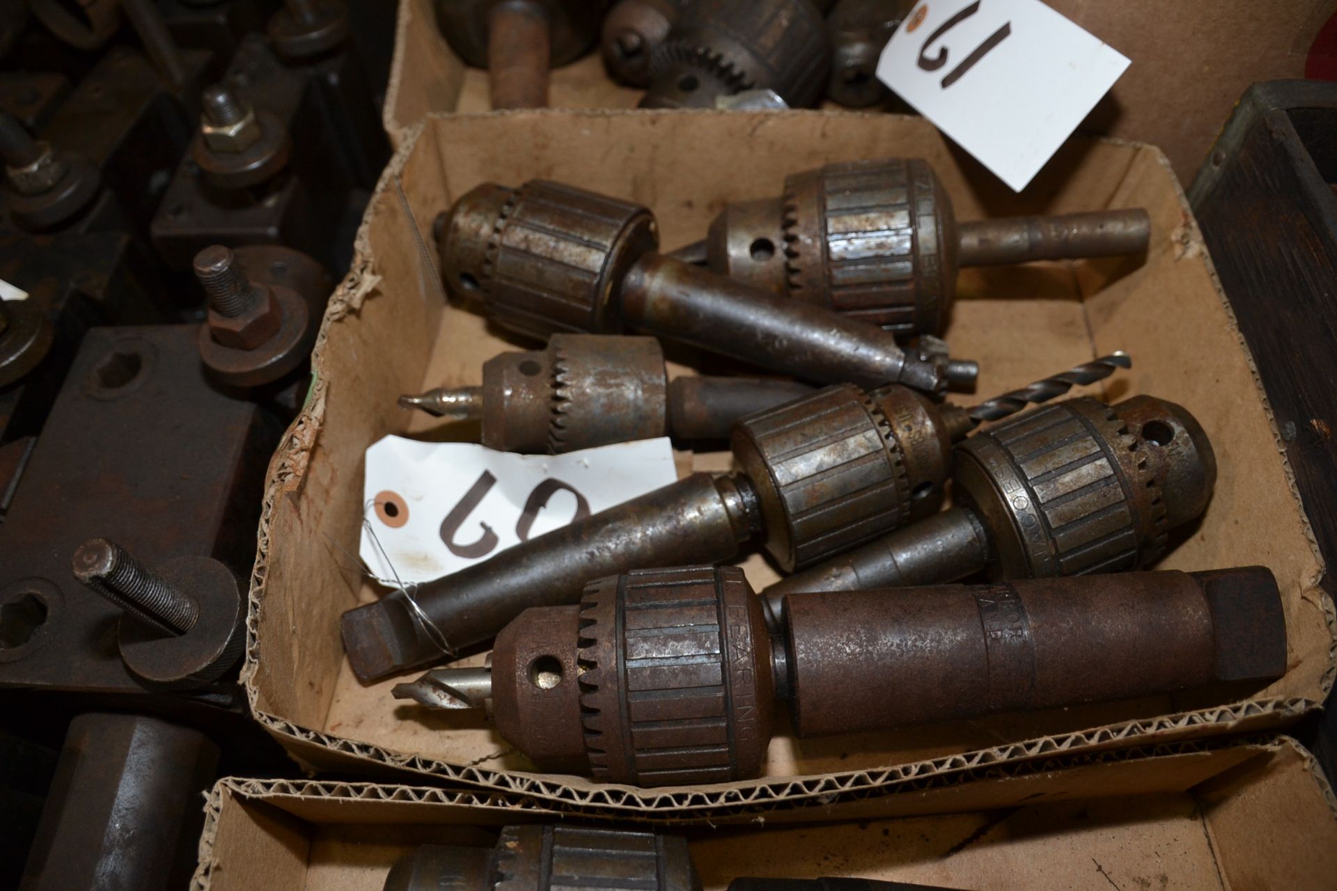 LOT (6) JACOBS DRILL CHUCKS (LOCATION: 2622 Martinville Dr, Houston TX 77017)