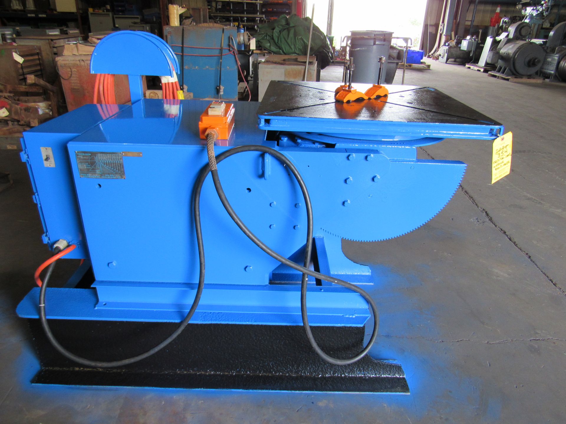 Preston-Eastin Model PA-25 HD6 2500 Lb. Welding Positioner, new 1982, 2500 lb. cap, 30" x 30" table, - Image 2 of 9