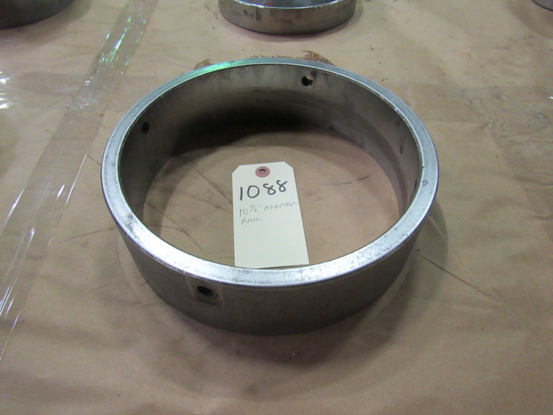 10-3/8 Adapter Ring, 9-1/4" through hole, 9/16" wall thickness, 2-3/4" height (LOCATION: 3603