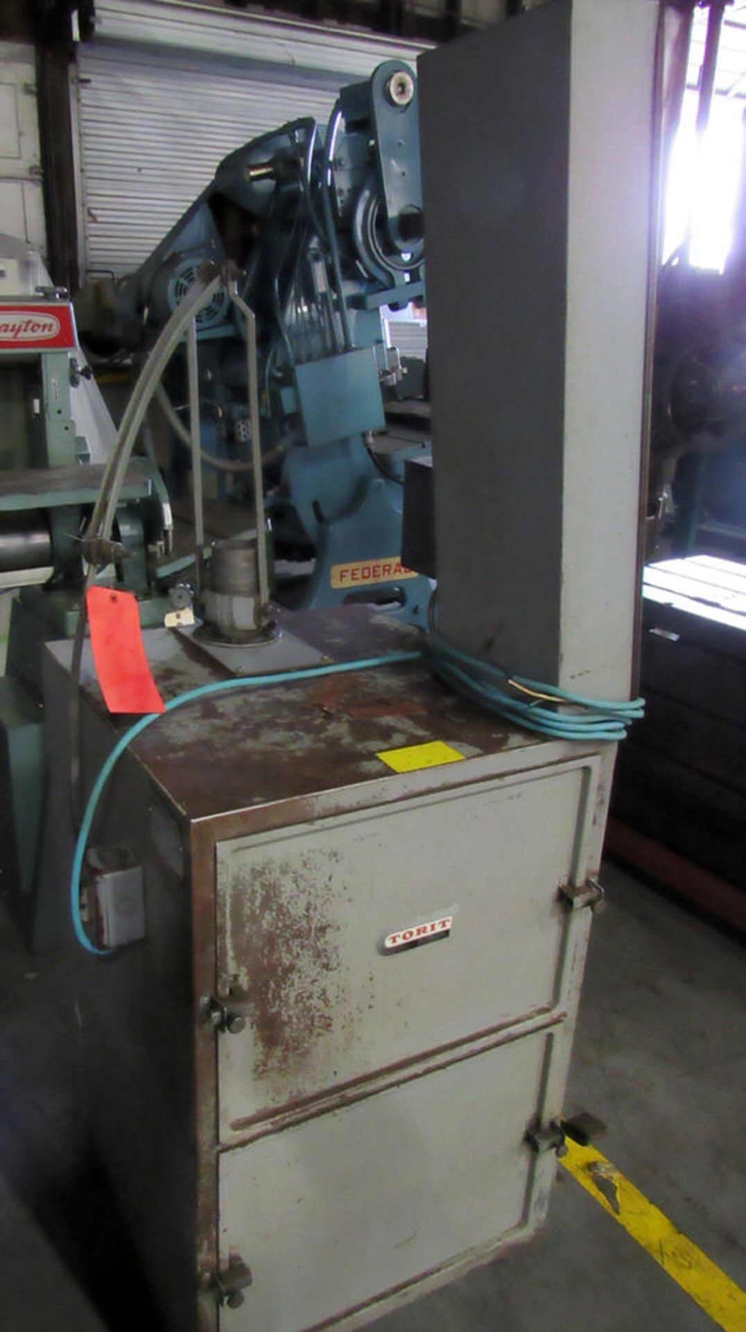 Powermatic Model 66 Bench Grinder with Torit Dust Collector, 3/4 hp motor, 5" dia. grinding wheel ( - Image 6 of 8