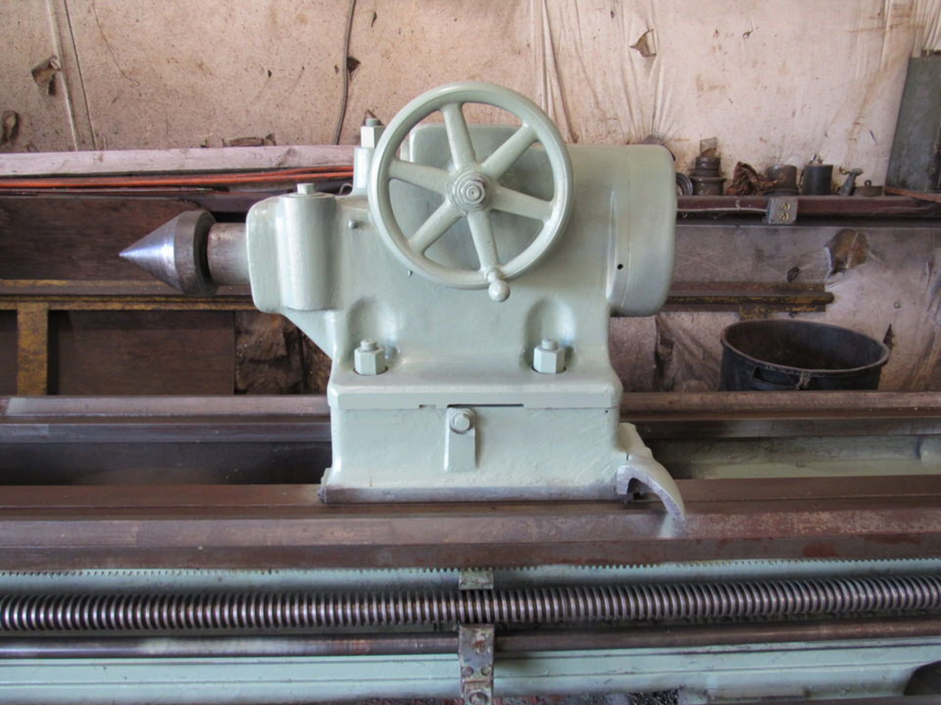 Lodge & Shipley 25" Standard Engine Lathe, 24" swing, 144" bed length, 21" 4-jaw front and rear - Image 9 of 14