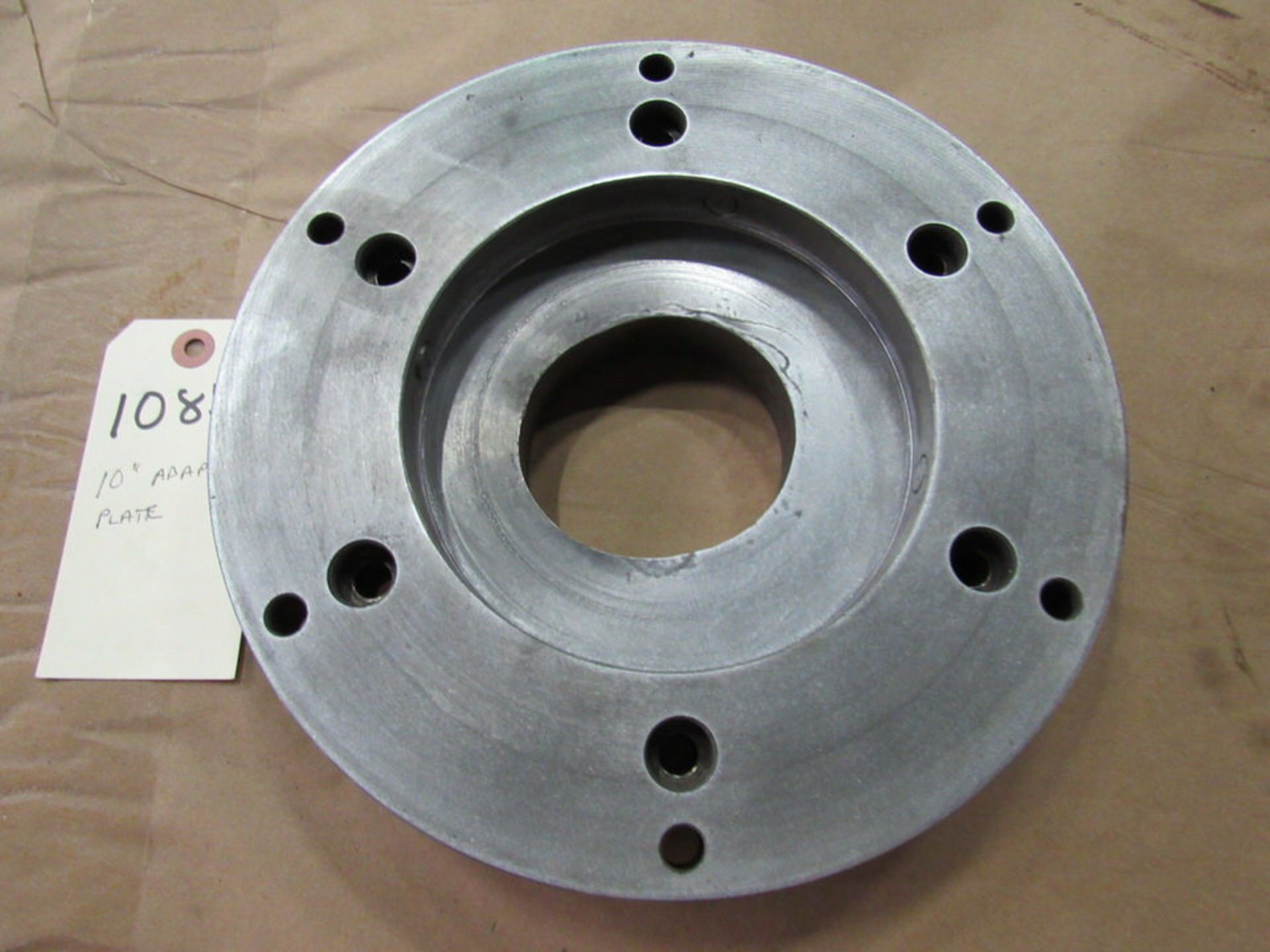 10" Adapter Plate, 2-3/4" through hole (LOCATION: 3603 Melva Street, Houston TX 77020)