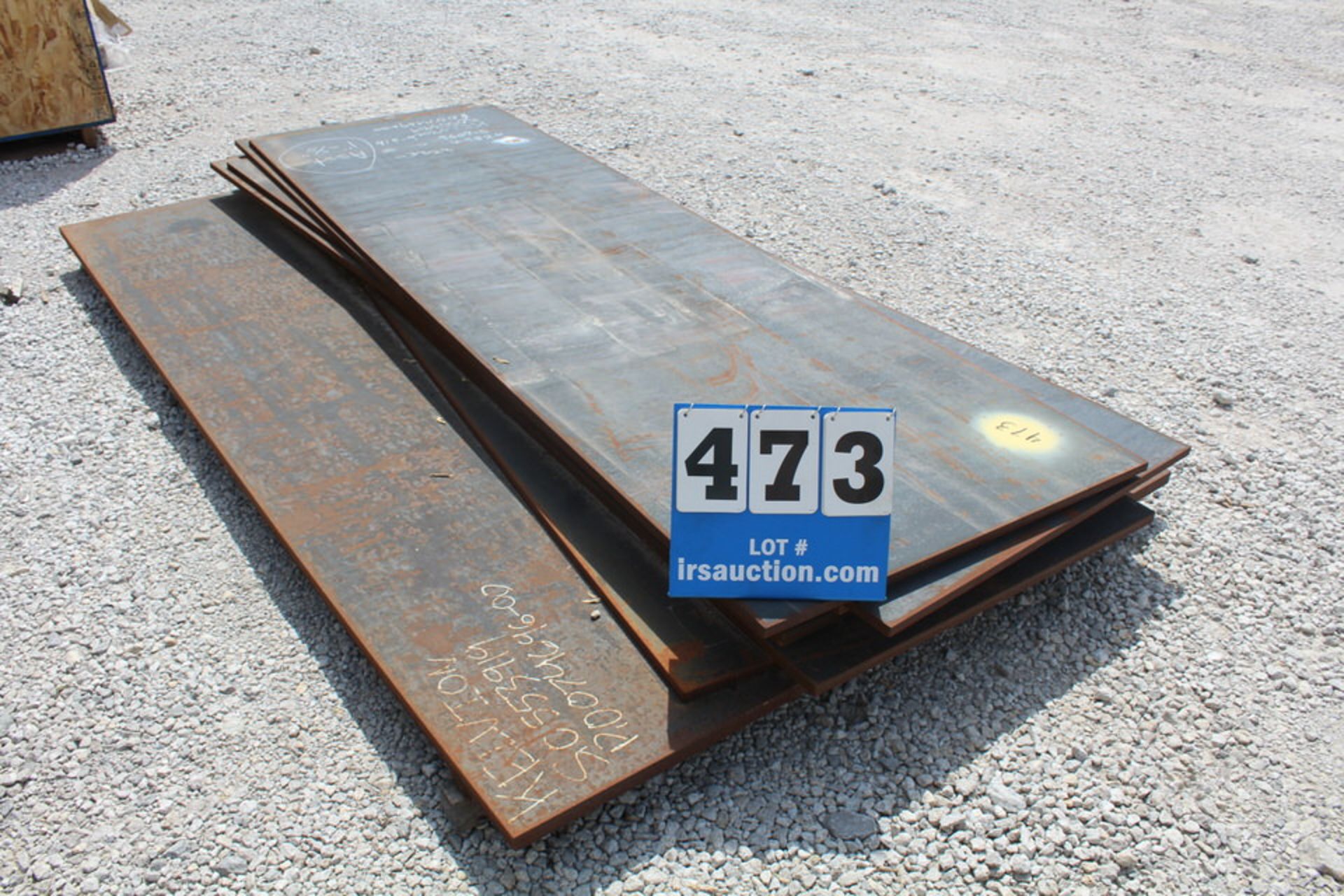 ASST 1" X 5/8" CARBON STEEL PLATE (Location: 5202 West Channel Rd, Catoosa, OK 74015)