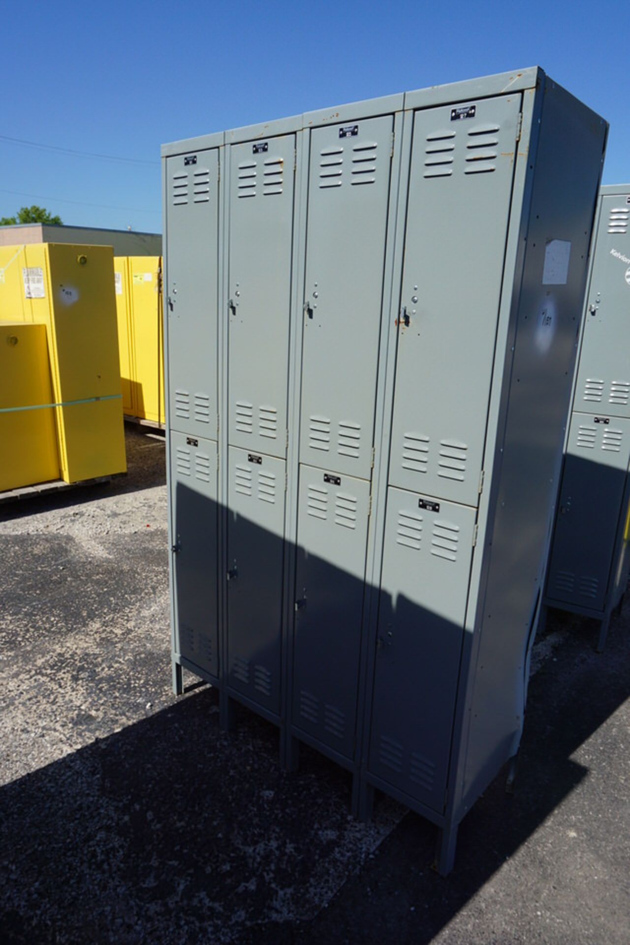 EMPLOYEE LOCKERS, APPROX: 18"D X 48"W X 78"T, 24 DOORS (Location: 903 Blue Starr, Claremore, OK - Image 2 of 3